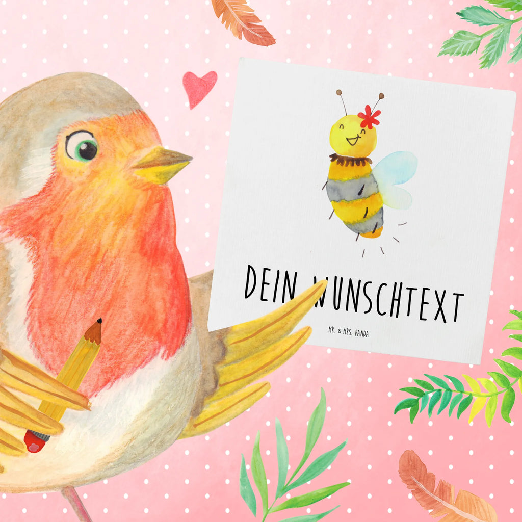 Personalized Deluxe Card bee flower Personalisiertere Klappkarte, Grußkarte selber drucken, Grußkarten personalisiert, Personalisierte Einladungskarte, Grußkarte mit Namen, Personalisierte Glückwunschkarte, Grußkarte mit persönlichen Nachrichten, Personalisierte Grußkarte, Grußkarte als Geldgeschenk, Grußkarte selbst gestalten, Personalisierte Hochzeitskarte, Personalisierte Geburtstagskarte, Personalisierte Karte, Biene, Wespe, Hummel