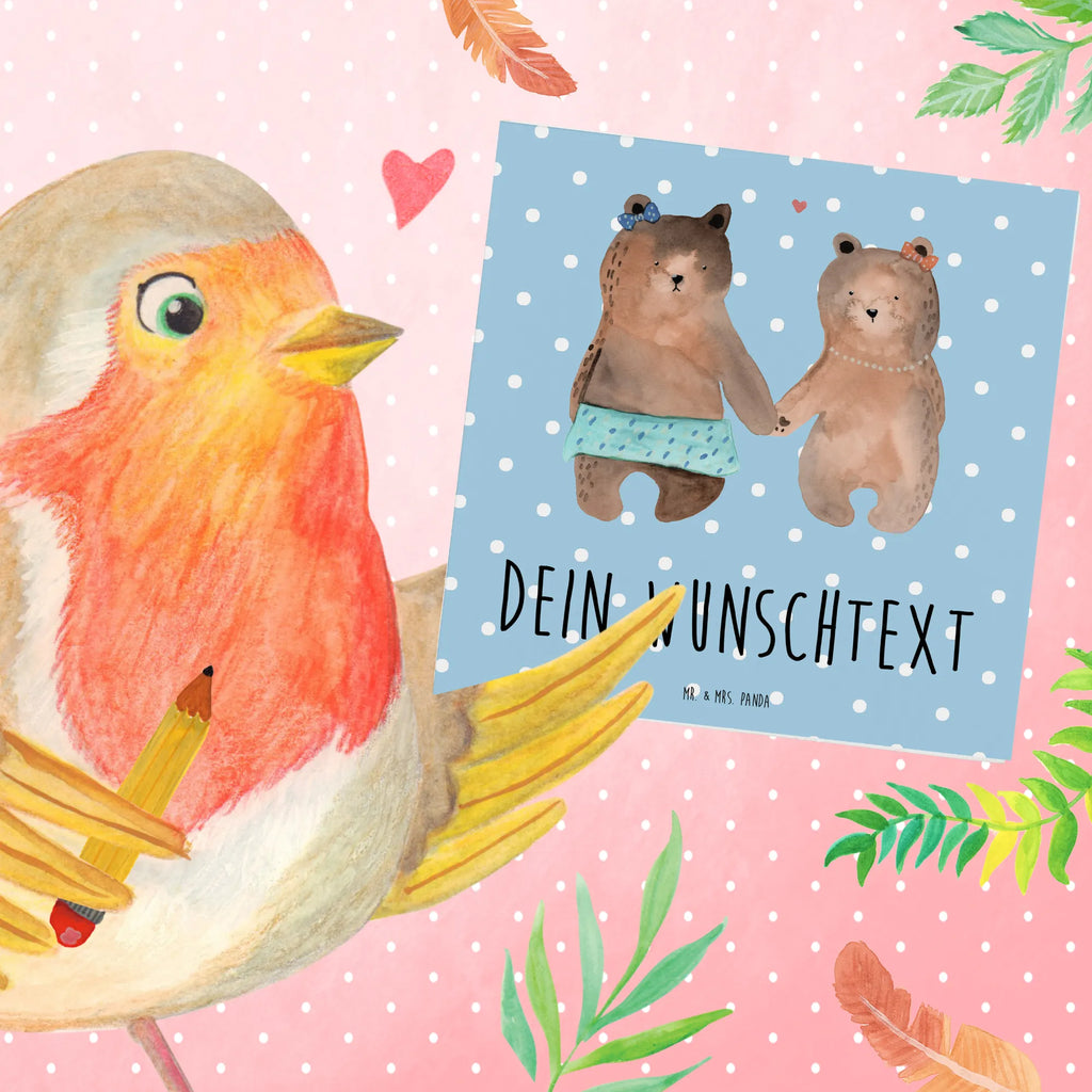 Personalized Deluxe Card bear Girlfriend Personalisierte Grußkarte, Personalisierte Einladungskarte, Personalisierte Hochzeitskarte, Personalisierte Geburtstagskarte, Grußkarte mit Namen, Grußkarten personalisiert, Grußkarte mit persönlichen Nachrichten, Personalisierte Glückwunschkarte, Personalisiertere Klappkarte, Grußkarte selbst gestalten, Grußkarte als Geldgeschenk, Personalisierte Karte, Grußkarte selber drucken, Bär, Teddy, Teddybär, Bär Freundin Beste Freund Liebe Liebesbeweis Verliebt Kumpel Kumpeliene