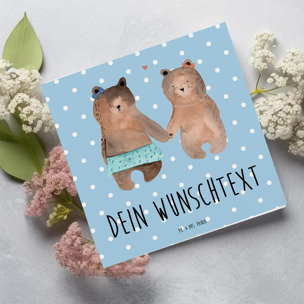 Personalized Deluxe Card bear Girlfriend Personalisierte Grußkarte, Personalisierte Einladungskarte, Personalisierte Hochzeitskarte, Personalisierte Geburtstagskarte, Grußkarte mit Namen, Grußkarten personalisiert, Grußkarte mit persönlichen Nachrichten, Personalisierte Glückwunschkarte, Personalisiertere Klappkarte, Grußkarte selbst gestalten, Grußkarte als Geldgeschenk, Personalisierte Karte, Grußkarte selber drucken, Bär, Teddy, Teddybär, Bär Freundin Beste Freund Liebe Liebesbeweis Verliebt Kumpel Kumpeliene