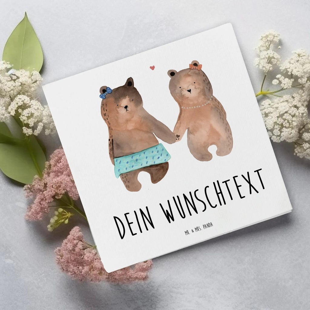 Personalized Deluxe Card bear Girlfriend Personalisierte Grußkarte, Personalisierte Einladungskarte, Personalisierte Hochzeitskarte, Personalisierte Geburtstagskarte, Grußkarte mit Namen, Grußkarten personalisiert, Grußkarte mit persönlichen Nachrichten, Personalisierte Glückwunschkarte, Personalisiertere Klappkarte, Grußkarte selbst gestalten, Grußkarte als Geldgeschenk, Personalisierte Karte, Grußkarte selber drucken, Bär, Teddy, Teddybär, Bär Freundin Beste Freund Liebe Liebesbeweis Verliebt Kumpel Kumpeliene