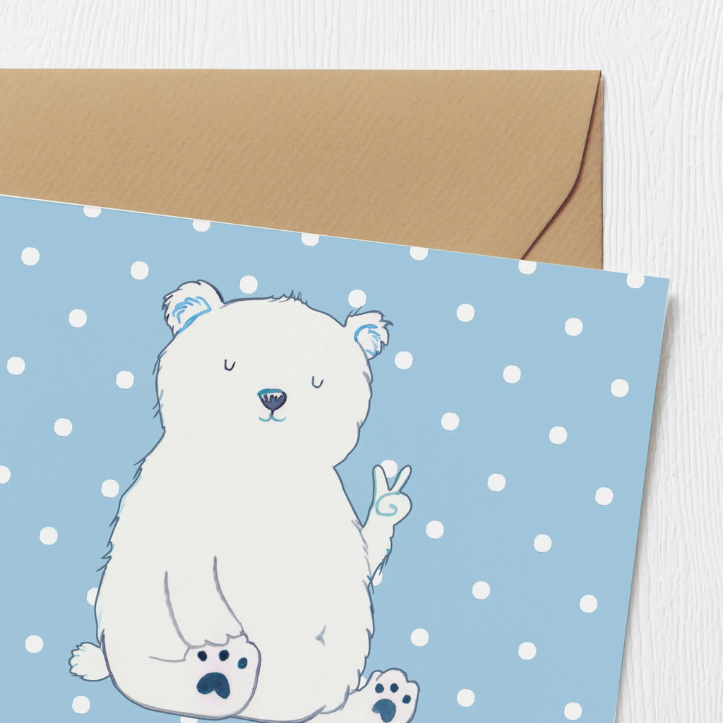 Personalized Deluxe Card Icebear Lazy Grußkarte selber drucken, Grußkarte mit Namen, Personalisierte Geburtstagskarte, Grußkarte als Geldgeschenk, Grußkarte mit persönlichen Nachrichten, Personalisierte Glückwunschkarte, Personalisierte Karte, Personalisiertere Klappkarte, Personalisierte Grußkarte, Grußkarten personalisiert, Personalisierte Hochzeitskarte, Personalisierte Einladungskarte, Grußkarte selbst gestalten, Bär, Teddy, Teddybär, Relaxen, Entspannen, Büro, Bürojob, Arbeitsplatz, Eisbär, Homeoffice, Faul, Nordpol, Arbeit