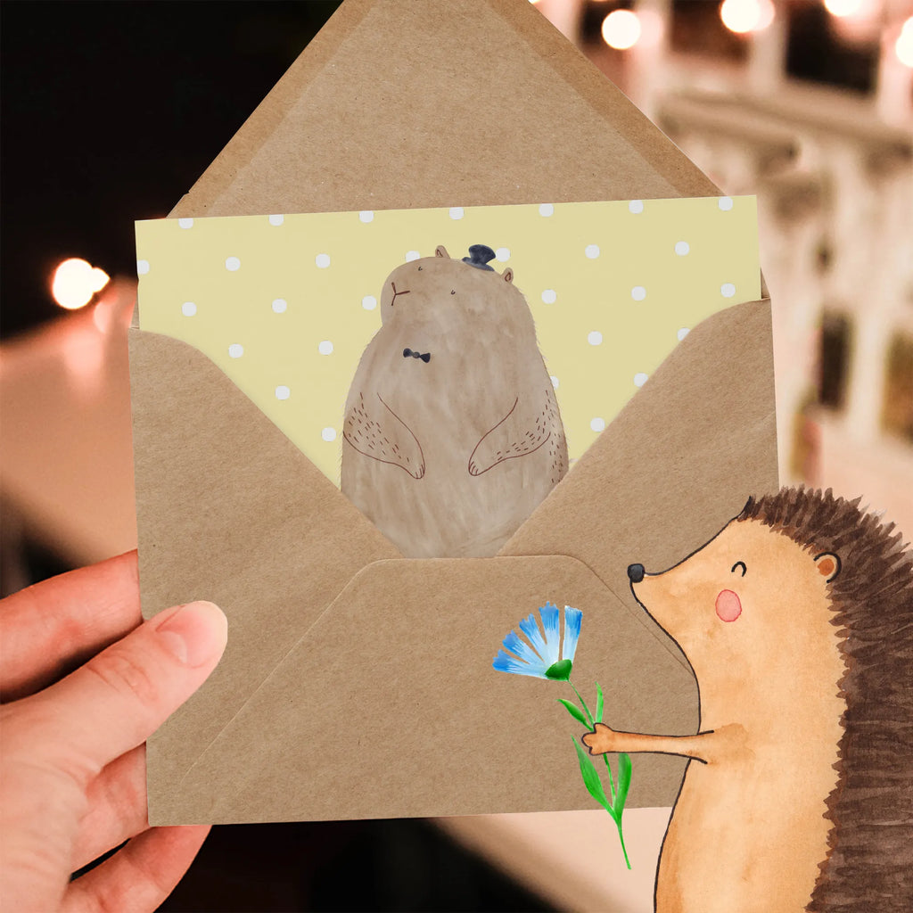 Personalized Deluxe Card Groundhog Personalisierte Einladungskarte, Personalisierte Grußkarte, Personalisierte Hochzeitskarte, Personalisiertere Klappkarte, Personalisierte Geburtstagskarte, Personalisierte Glückwunschkarte, Grußkarte mit Namen, Grußkarte mit persönlichen Nachrichten, Grußkarten personalisiert, Grußkarte selber drucken, Personalisierte Karte, Grußkarte als Geldgeschenk, Grußkarte selbst gestalten, Tiermotive, Gute Laune, lustige Sprüche, Tiere, Murmeltier, Knigge, Fröhlichkeit, Freundlichkeit, Anstand, Respekt