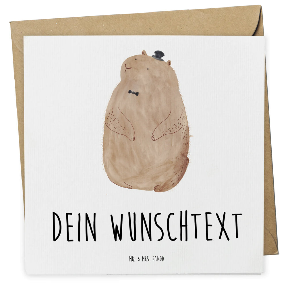Personalized Deluxe Card Groundhog Personalisierte Einladungskarte, Personalisierte Grußkarte, Personalisierte Hochzeitskarte, Personalisiertere Klappkarte, Personalisierte Geburtstagskarte, Personalisierte Glückwunschkarte, Grußkarte mit Namen, Grußkarte mit persönlichen Nachrichten, Grußkarten personalisiert, Grußkarte selber drucken, Personalisierte Karte, Grußkarte als Geldgeschenk, Grußkarte selbst gestalten, Tiermotive, Gute Laune, lustige Sprüche, Tiere, Murmeltier, Knigge, Fröhlichkeit, Freundlichkeit, Anstand, Respekt