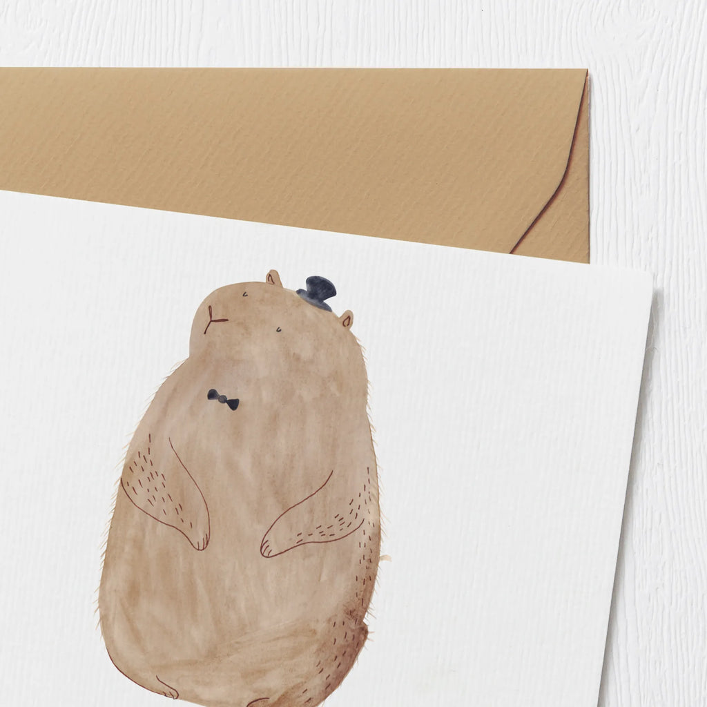 Personalized Deluxe Card Groundhog Personalisierte Einladungskarte, Personalisierte Grußkarte, Personalisierte Hochzeitskarte, Personalisiertere Klappkarte, Personalisierte Geburtstagskarte, Personalisierte Glückwunschkarte, Grußkarte mit Namen, Grußkarte mit persönlichen Nachrichten, Grußkarten personalisiert, Grußkarte selber drucken, Personalisierte Karte, Grußkarte als Geldgeschenk, Grußkarte selbst gestalten, Tiermotive, Gute Laune, lustige Sprüche, Tiere, Murmeltier, Knigge, Fröhlichkeit, Freundlichkeit, Anstand, Respekt