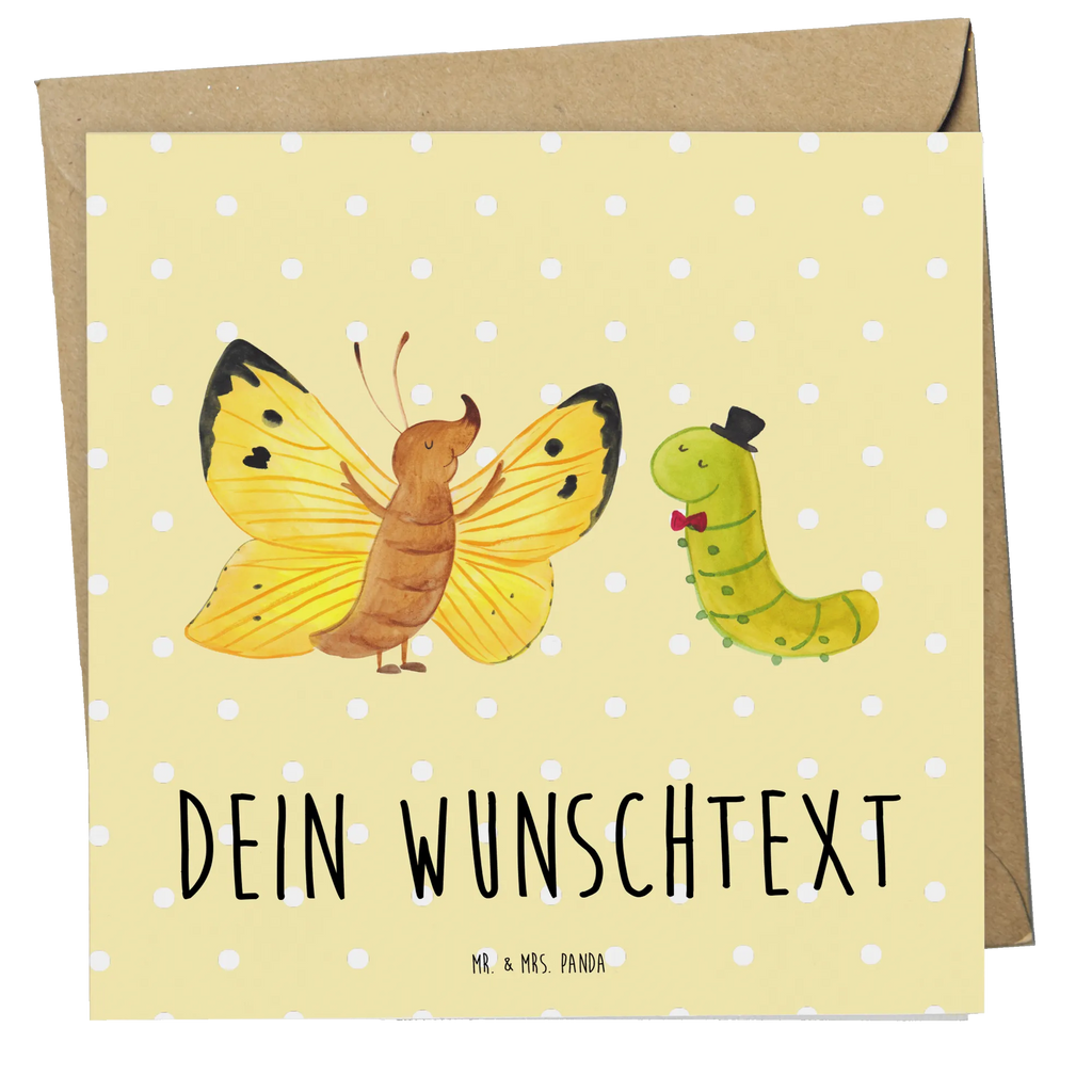 Personalized Deluxe Card Caterpillar butterfly Grußkarte mit Namen, Personalisierte Karte, Personalisierte Einladungskarte, Personalisierte Hochzeitskarte, Personalisierte Grußkarte, Personalisierte Glückwunschkarte, Grußkarte selbst gestalten, Grußkarten personalisiert, Grußkarte selber drucken, Grußkarte als Geldgeschenk, Personalisiertere Klappkarte, Personalisierte Geburtstagskarte, Grußkarte mit persönlichen Nachrichten, Tiermotive, Gute Laune, lustige Sprüche, Tiere, Entwicklung, Raupe, Zitronenfalter, Hut, Aufwachsen, Kokon, Schönheit, Schmetterling, Erwachsen werden, Hütchen