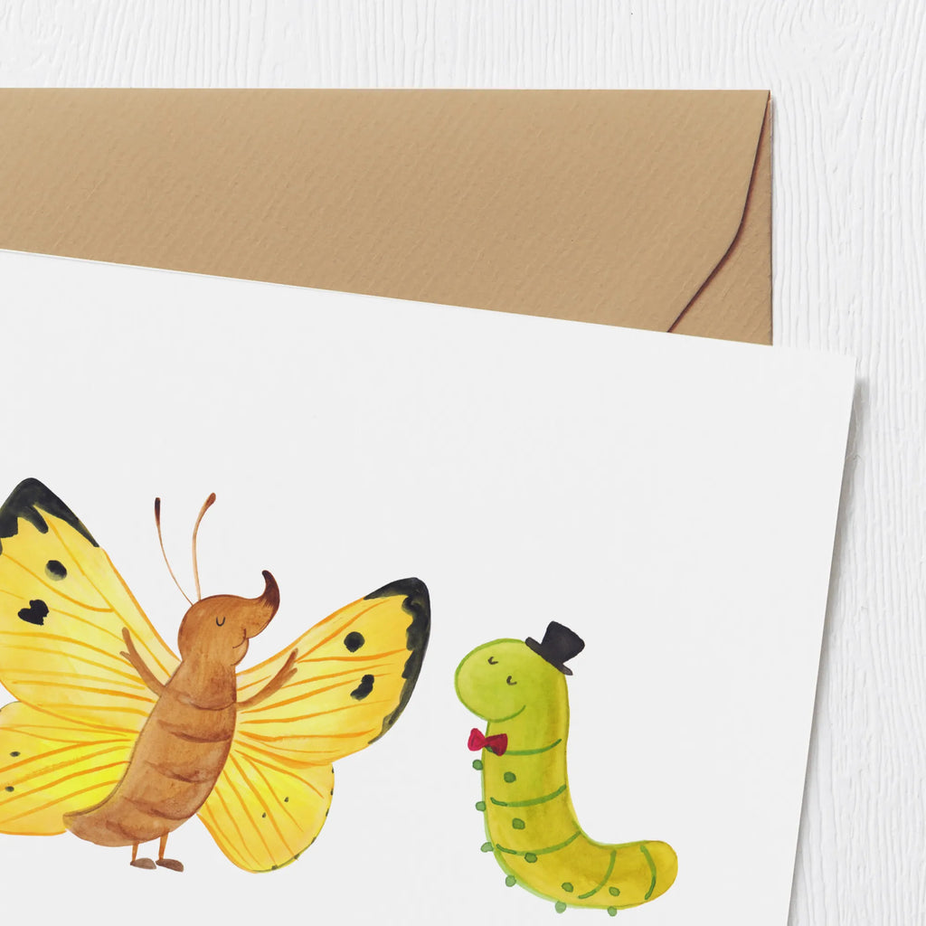 Personalized Deluxe Card Caterpillar butterfly Grußkarte mit Namen, Personalisierte Karte, Personalisierte Einladungskarte, Personalisierte Hochzeitskarte, Personalisierte Grußkarte, Personalisierte Glückwunschkarte, Grußkarte selbst gestalten, Grußkarten personalisiert, Grußkarte selber drucken, Grußkarte als Geldgeschenk, Personalisiertere Klappkarte, Personalisierte Geburtstagskarte, Grußkarte mit persönlichen Nachrichten, Tiermotive, Gute Laune, lustige Sprüche, Tiere, Entwicklung, Raupe, Zitronenfalter, Hut, Aufwachsen, Kokon, Schönheit, Schmetterling, Erwachsen werden, Hütchen