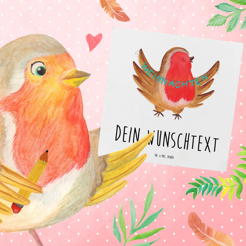 Personalisierte Deluxe Karte Rotkehlchen Weihnachten Personalisierte Einladungskarte, Grußkarten personalisiert, Personalisierte Hochzeitskarte, Grußkarte selbst gestalten, Personalisiertere Klappkarte, Grußkarte selber drucken, Personalisierte Karte, Personalisierte Glückwunschkarte, Grußkarte als Geldgeschenk, Personalisierte Geburtstagskarte, Grußkarte mit Namen, Personalisierte Grußkarte, Grußkarte mit persönlichen Nachrichten, Winter, Weihnachten, Weihnachtsdeko, Nikolaus, Advent, Heiligabend, Wintermotiv, xmas, Weihnachtsmotiv, Weihnachtsgruß, Frohe Weihnachten, Vogel