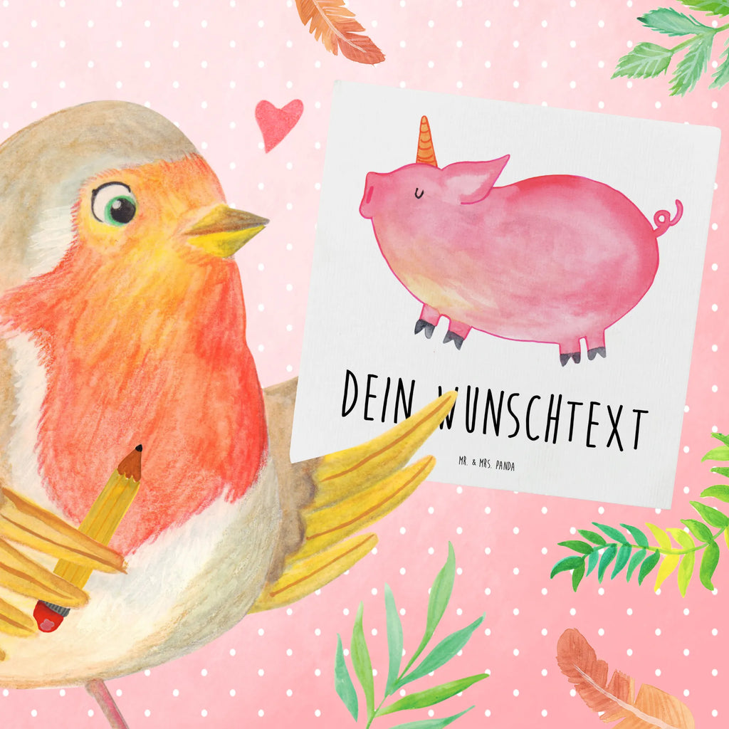 Personalized Deluxe Card unicorn Pig Personalisierte Karte, Grußkarten personalisiert, Personalisierte Geburtstagskarte, Personalisierte Hochzeitskarte, Personalisierte Glückwunschkarte, Grußkarte als Geldgeschenk, Personalisiertere Klappkarte, Personalisierte Grußkarte, Personalisierte Einladungskarte, Grußkarte mit Namen, Grußkarte mit persönlichen Nachrichten, Grußkarte selber drucken, Grußkarte selbst gestalten, Einhorn, Einhörner, Einhorn Deko, Unicorn, Spaß, Bauer, Piggy, funny, englisch, Spruch, Schweinhorn, Schwein, Party, english, Pig, witzig. lustig, geschenk