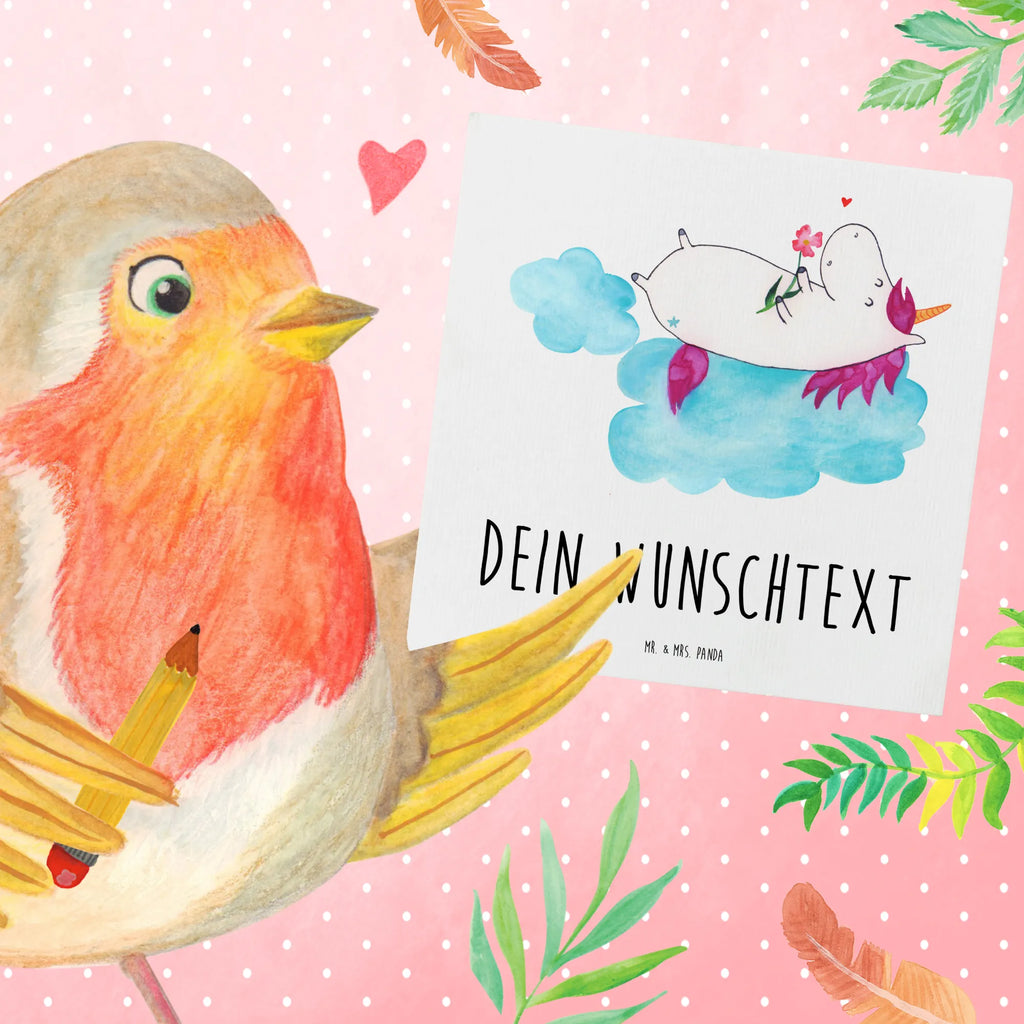 Personalized Deluxe Card unicorn In love Grußkarte mit persönlichen Nachrichten, Personalisierte Grußkarte, Personalisiertere Klappkarte, Personalisierte Karte, Grußkarte selber drucken, Grußkarte selbst gestalten, Personalisierte Hochzeitskarte, Grußkarten personalisiert, Grußkarte mit Namen, Personalisierte Einladungskarte, Grußkarte als Geldgeschenk, Personalisierte Geburtstagskarte, Personalisierte Glückwunschkarte, Einhorn, Einhörner, Einhorn Deko, Unicorn, Liebe, Freundin, Wolke, Liebesbeweis, verliebt