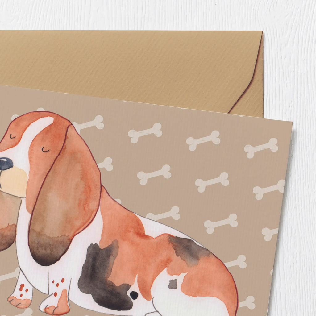 Personalisierte Deluxe Karte Hund Basset Hound Personalisiertere Klappkarte, Grußkarten personalisiert, Personalisierte Grußkarte, Grußkarte mit persönlichen Nachrichten, Personalisierte Karte, Grußkarte selbst gestalten, Personalisierte Einladungskarte, Personalisierte Geburtstagskarte, Personalisierte Hochzeitskarte, Personalisierte Glückwunschkarte, Grußkarte selber drucken, Grußkarte mit Namen, Grußkarte als Geldgeschenk, Hund, Hundemotiv, Haustier, Hunderasse, Tierliebhaber, Hundebesitzer, Sprüche, Hundeliebe, Basset Hound, Basset, kinderlos
