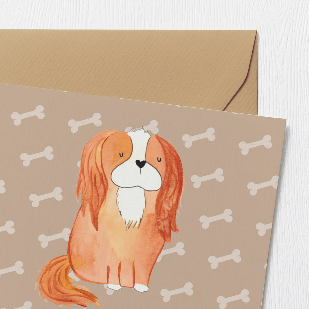 Personalisierte Deluxe Karte Hund Cavalier King Charles Spaniel Personalisierte Grußkarte, Personalisierte Geburtstagskarte, Grußkarte selber drucken, Personalisierte Einladungskarte, Grußkarte mit Namen, Personalisierte Hochzeitskarte, Personalisierte Karte, Grußkarte mit persönlichen Nachrichten, Personalisierte Glückwunschkarte, Grußkarte selbst gestalten, Grußkarten personalisiert, Personalisiertere Klappkarte, Grußkarte als Geldgeschenk, Hund, Hundemotiv, Haustier, Hunderasse, Tierliebhaber, Hundebesitzer, Sprüche, Cockerspaniel, Spruch, Spaniel, schönster Hund, Cavalier King Charles Spaniel