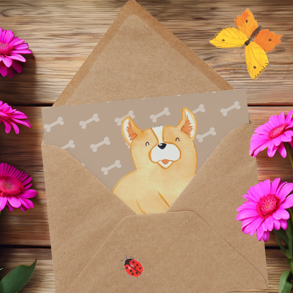 Personalized Deluxe Card Corgi Grußkarte selber drucken, Personalisierte Karte, Personalisierte Glückwunschkarte, Grußkarte selbst gestalten, Grußkarte als Geldgeschenk, Personalisiertere Klappkarte, Grußkarte mit persönlichen Nachrichten, Personalisierte Grußkarte, Grußkarte mit Namen, Personalisierte Hochzeitskarte, Personalisierte Einladungskarte, Grußkarten personalisiert, Personalisierte Geburtstagskarte, Hund, Hundemotiv, Haustier, Hunderasse, Tierliebhaber, Hundebesitzer, Sprüche, Spruch, Motivation, Corgie, Lebensfreude, Welsh Corgie Pembroke, Hundespruch, britisch