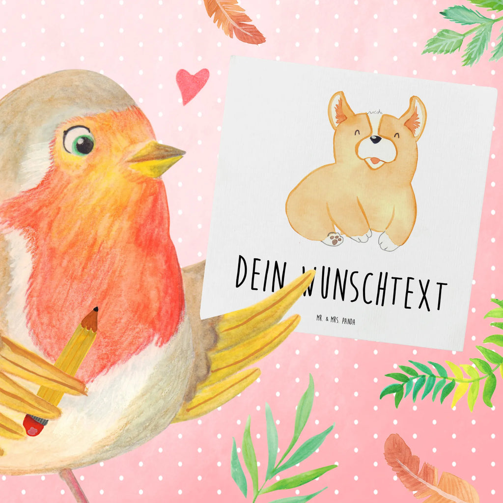 Personalized Deluxe Card Corgi Grußkarte selber drucken, Personalisierte Karte, Personalisierte Glückwunschkarte, Grußkarte selbst gestalten, Grußkarte als Geldgeschenk, Personalisiertere Klappkarte, Grußkarte mit persönlichen Nachrichten, Personalisierte Grußkarte, Grußkarte mit Namen, Personalisierte Hochzeitskarte, Personalisierte Einladungskarte, Grußkarten personalisiert, Personalisierte Geburtstagskarte, Hund, Hundemotiv, Haustier, Hunderasse, Tierliebhaber, Hundebesitzer, Sprüche, Spruch, Motivation, Corgie, Lebensfreude, Welsh Corgie Pembroke, Hundespruch, britisch
