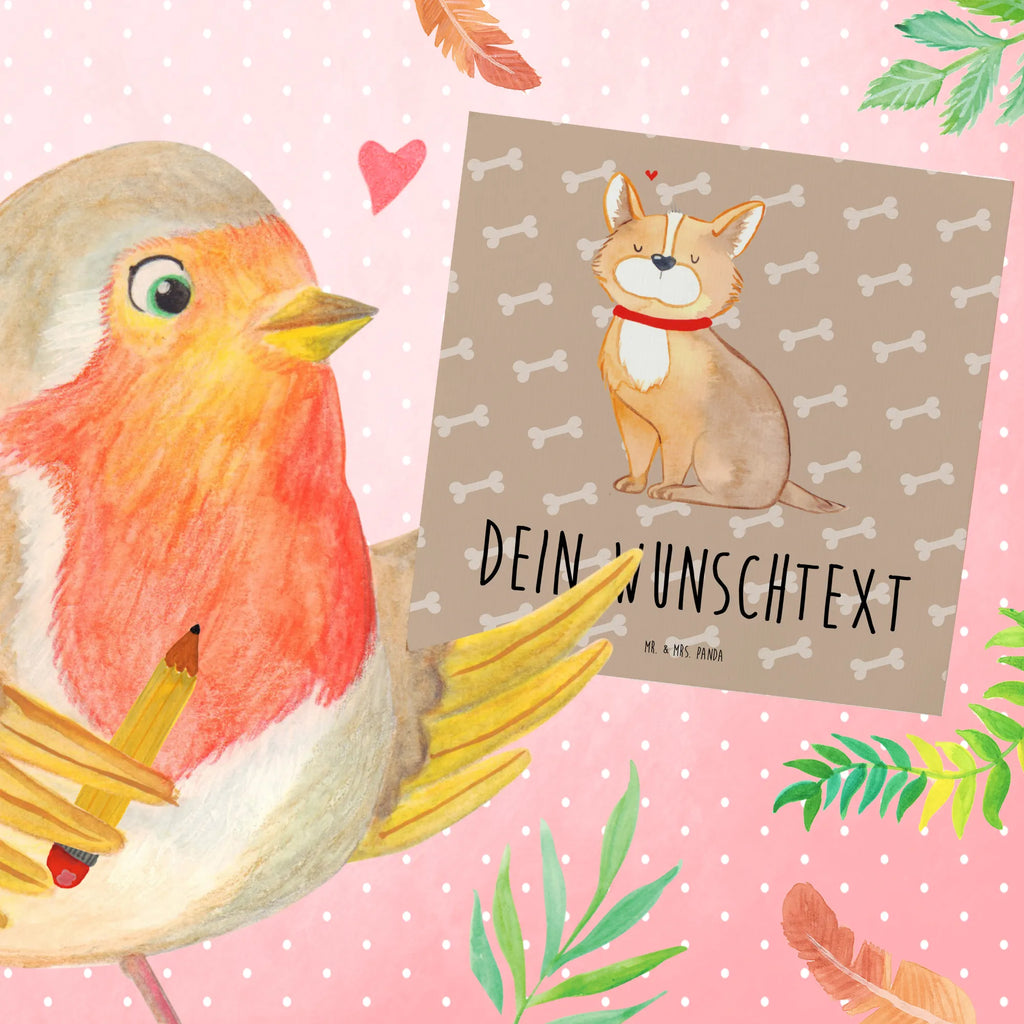 Personalisierte Deluxe Karte Hund Glück Grußkarte selbst gestalten, Grußkarte mit persönlichen Nachrichten, Personalisierte Karte, Grußkarte selber drucken, Grußkarte als Geldgeschenk, Grußkarten personalisiert, Personalisierte Einladungskarte, Personalisierte Hochzeitskarte, Personalisierte Geburtstagskarte, Personalisierte Glückwunschkarte, Personalisierte Grußkarte, Personalisiertere Klappkarte, Grußkarte mit Namen, Hund, Hundemotiv, Haustier, Hunderasse, Tierliebhaber, Hundebesitzer, Sprüche, Hundemama, Hundeliebe, Liebe, Corgie, Spruch