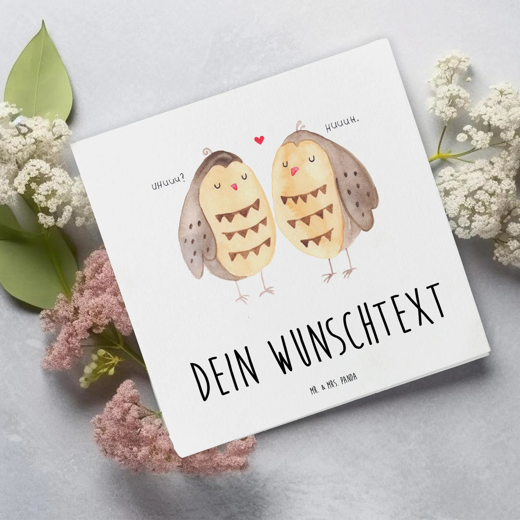 Personalisierte Deluxe Karte Eulen Liebe Personalisierte Geburtstagskarte, Personalisierte Karte, Grußkarte als Geldgeschenk, Personalisierte Hochzeitskarte, Personalisierte Einladungskarte, Grußkarte mit Namen, Grußkarte mit persönlichen Nachrichten, Personalisierte Grußkarte, Grußkarten personalisiert, Personalisiertere Klappkarte, Grußkarte selbst gestalten, Personalisierte Glückwunschkarte, Grußkarte selber drucken, Eule, Wortspiel lustig, Freundin Geschenk, Hochzeit Spruch, Owl, Freund, Eule Deko, Liebe Spruch, Liebe, All you need is love