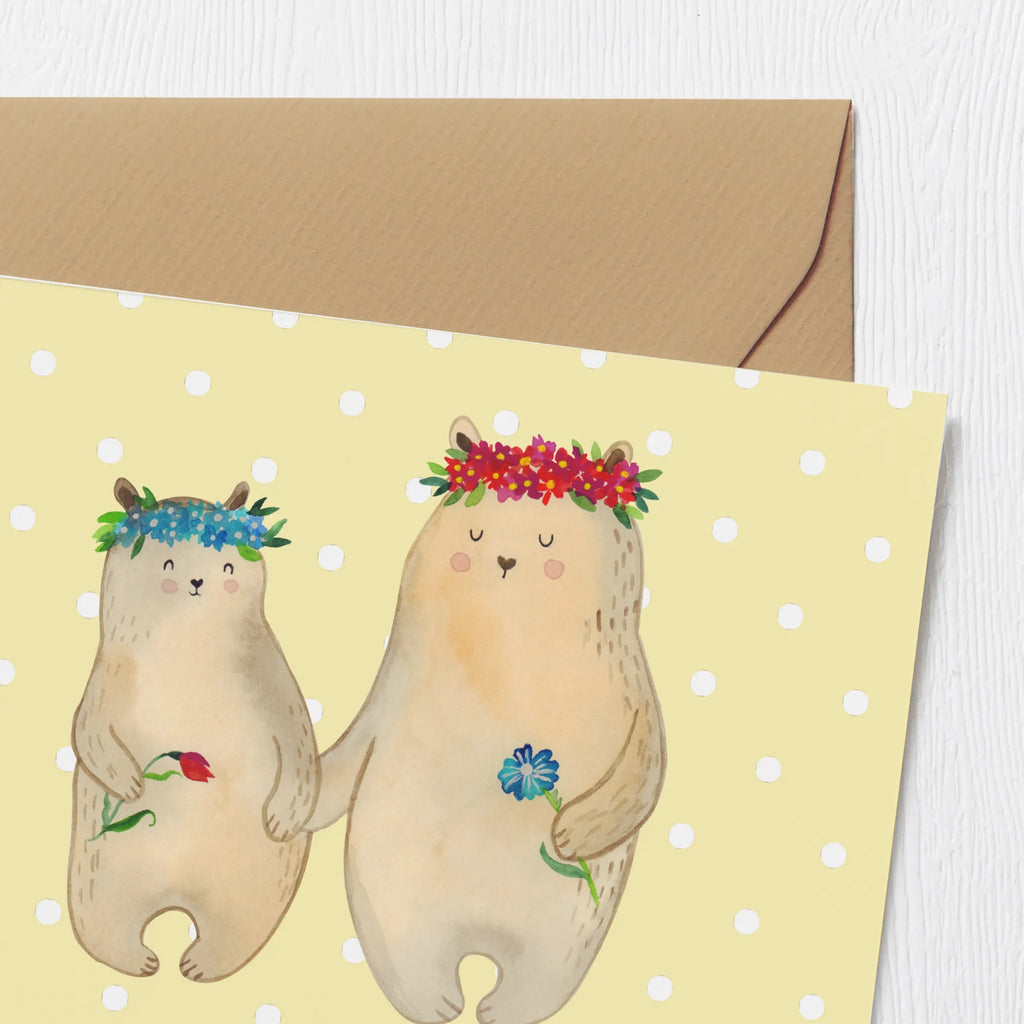Personalized Deluxe Card Bears with flower crown Grußkarte selber drucken, Personalisierte Karte, Grußkarte selbst gestalten, Personalisierte Glückwunschkarte, Personalisierte Geburtstagskarte, Personalisiertere Klappkarte, Grußkarte mit Namen, Personalisierte Einladungskarte, Grußkarte als Geldgeschenk, Personalisierte Hochzeitskarte, Grußkarten personalisiert, Personalisierte Grußkarte, Grußkarte mit persönlichen Nachrichten, Familie, Vatertag, Muttertag, Bruder, Schwester, Mama, Papa, Oma, Opa, Mutti, beste Mutter, Mami, Kinder, weltbeste Mama, Töchter, Tochter, Lieblingsmama, Vorbild, Geschenk Mama. Muttertag, Mutter, Family, Lieblingsmensch, Bär, Bären, Kind