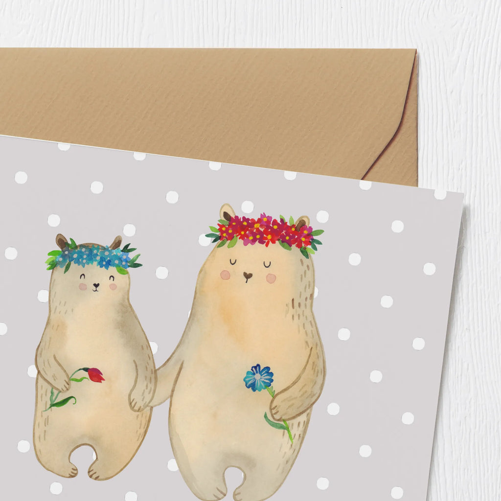 Personalized Deluxe Card Bears with flower crown Grußkarte selber drucken, Personalisierte Karte, Grußkarte selbst gestalten, Personalisierte Glückwunschkarte, Personalisierte Geburtstagskarte, Personalisiertere Klappkarte, Grußkarte mit Namen, Personalisierte Einladungskarte, Grußkarte als Geldgeschenk, Personalisierte Hochzeitskarte, Grußkarten personalisiert, Personalisierte Grußkarte, Grußkarte mit persönlichen Nachrichten, Familie, Vatertag, Muttertag, Bruder, Schwester, Mama, Papa, Oma, Opa, Mutti, beste Mutter, Mami, Kinder, weltbeste Mama, Töchter, Tochter, Lieblingsmama, Vorbild, Geschenk Mama. Muttertag, Mutter, Family, Lieblingsmensch, Bär, Bären, Kind
