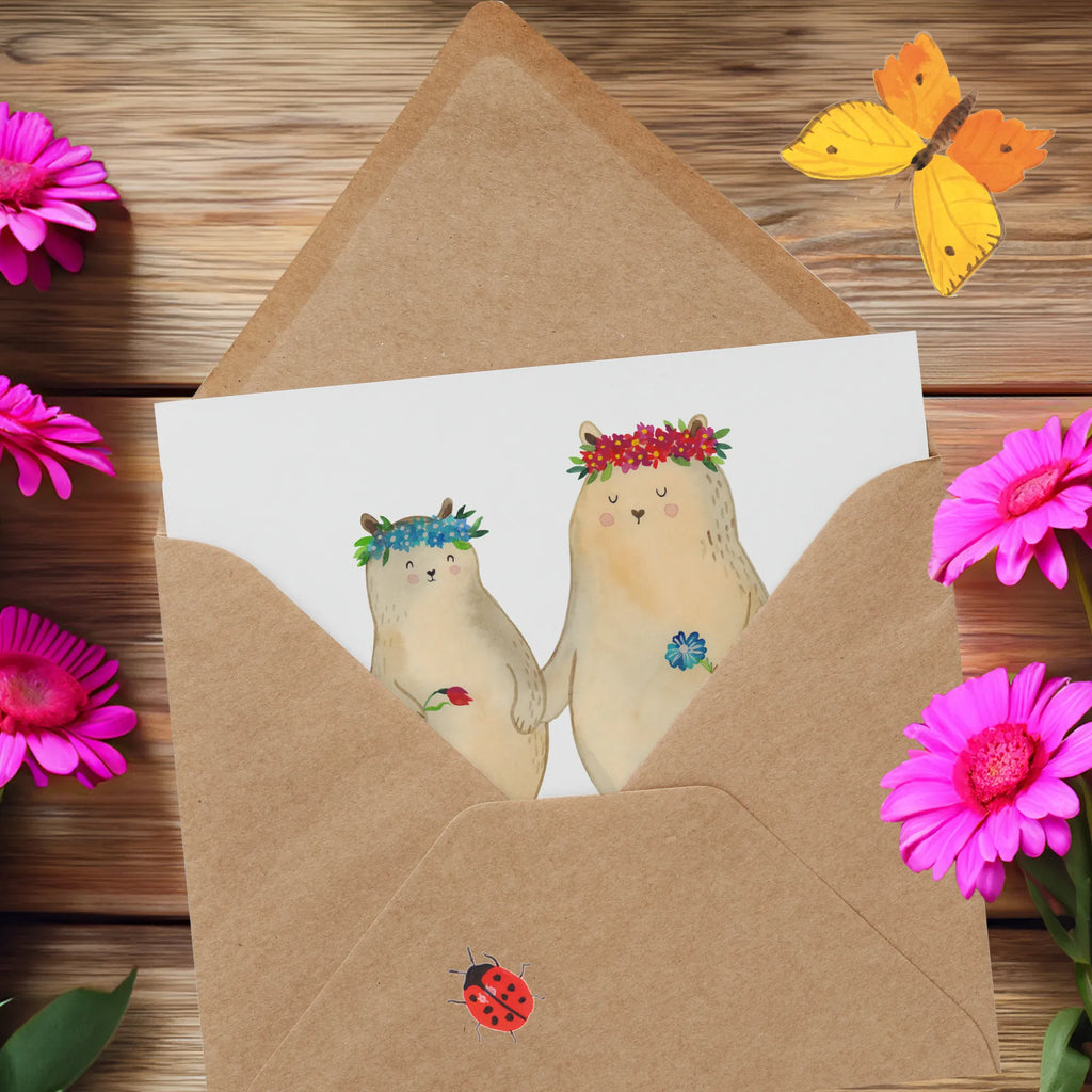 Personalized Deluxe Card Bears with flower crown Grußkarte selber drucken, Personalisierte Karte, Grußkarte selbst gestalten, Personalisierte Glückwunschkarte, Personalisierte Geburtstagskarte, Personalisiertere Klappkarte, Grußkarte mit Namen, Personalisierte Einladungskarte, Grußkarte als Geldgeschenk, Personalisierte Hochzeitskarte, Grußkarten personalisiert, Personalisierte Grußkarte, Grußkarte mit persönlichen Nachrichten, Familie, Vatertag, Muttertag, Bruder, Schwester, Mama, Papa, Oma, Opa, Mutti, beste Mutter, Mami, Kinder, weltbeste Mama, Töchter, Tochter, Lieblingsmama, Vorbild, Geschenk Mama. Muttertag, Mutter, Family, Lieblingsmensch, Bär, Bären, Kind