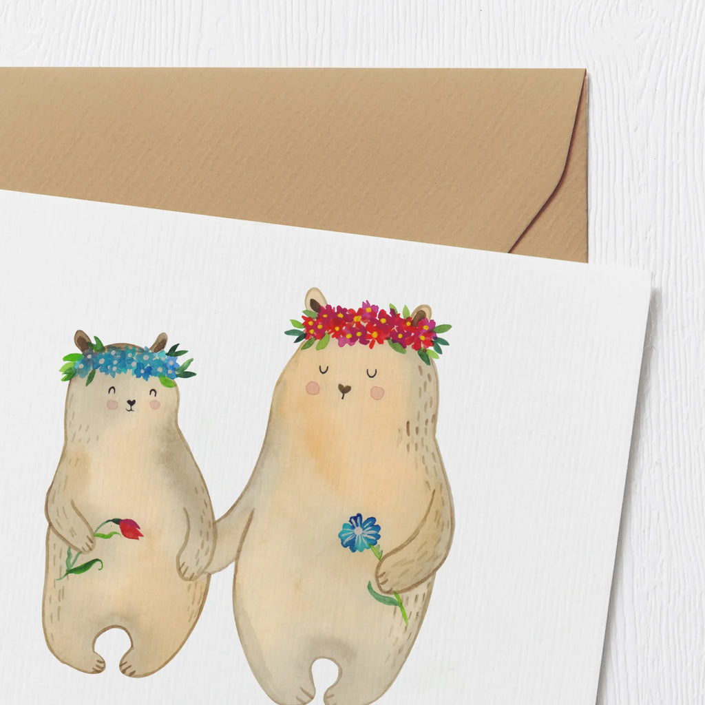 Personalized Deluxe Card Bears with flower crown Grußkarte selber drucken, Personalisierte Karte, Grußkarte selbst gestalten, Personalisierte Glückwunschkarte, Personalisierte Geburtstagskarte, Personalisiertere Klappkarte, Grußkarte mit Namen, Personalisierte Einladungskarte, Grußkarte als Geldgeschenk, Personalisierte Hochzeitskarte, Grußkarten personalisiert, Personalisierte Grußkarte, Grußkarte mit persönlichen Nachrichten, Familie, Vatertag, Muttertag, Bruder, Schwester, Mama, Papa, Oma, Opa, Mutti, beste Mutter, Mami, Kinder, weltbeste Mama, Töchter, Tochter, Lieblingsmama, Vorbild, Geschenk Mama. Muttertag, Mutter, Family, Lieblingsmensch, Bär, Bären, Kind