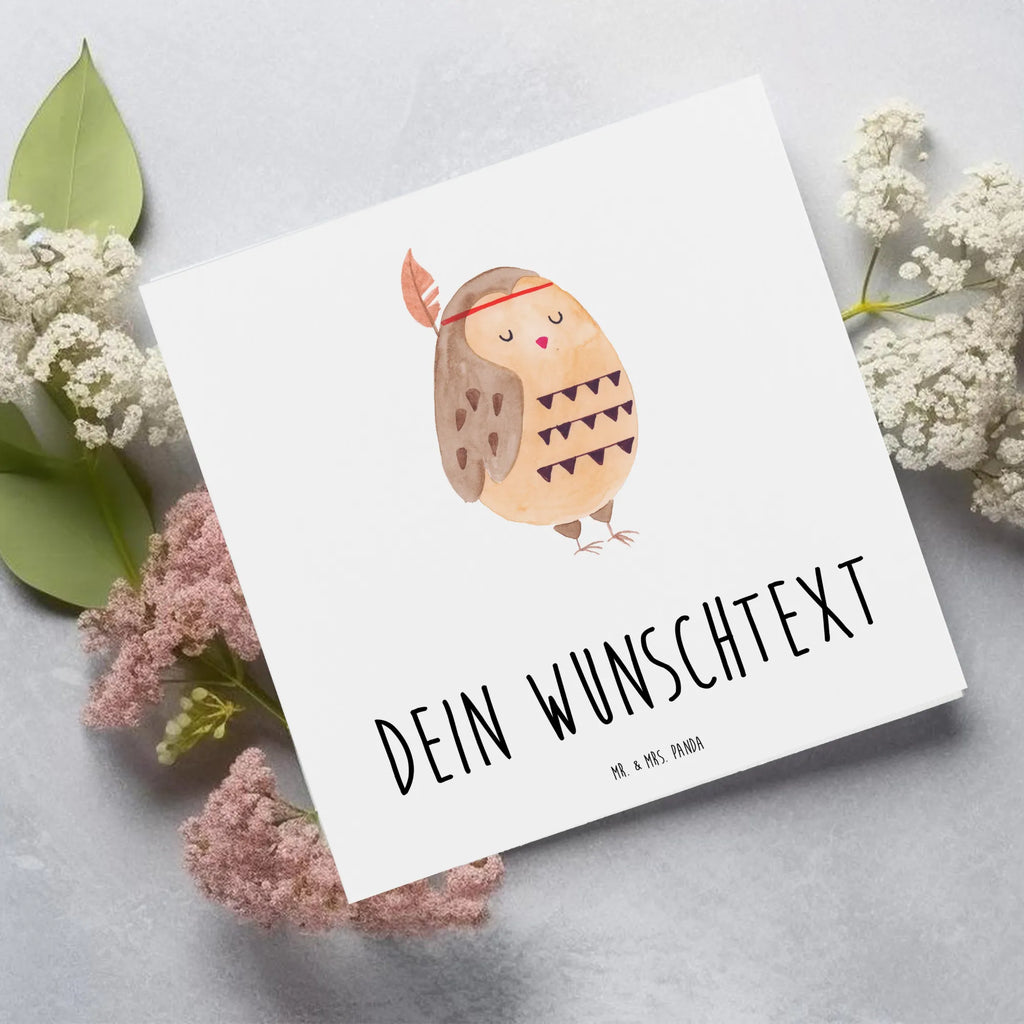 Personalized Deluxe Card Owl feather headdress Grußkarte mit Namen, Personalisierte Geburtstagskarte, Personalisierte Karte, Grußkarte selbst gestalten, Personalisierte Grußkarte, Personalisiertere Klappkarte, Personalisierte Glückwunschkarte, Personalisierte Hochzeitskarte, Grußkarte mit persönlichen Nachrichten, Grußkarte selber drucken, Personalisierte Einladungskarte, Grußkarte als Geldgeschenk, Grußkarten personalisiert, Eule, Reisespruch, Eule Deko, Das Leben ist ein Abenteuer, Owl, Dekoration, Federschmuck