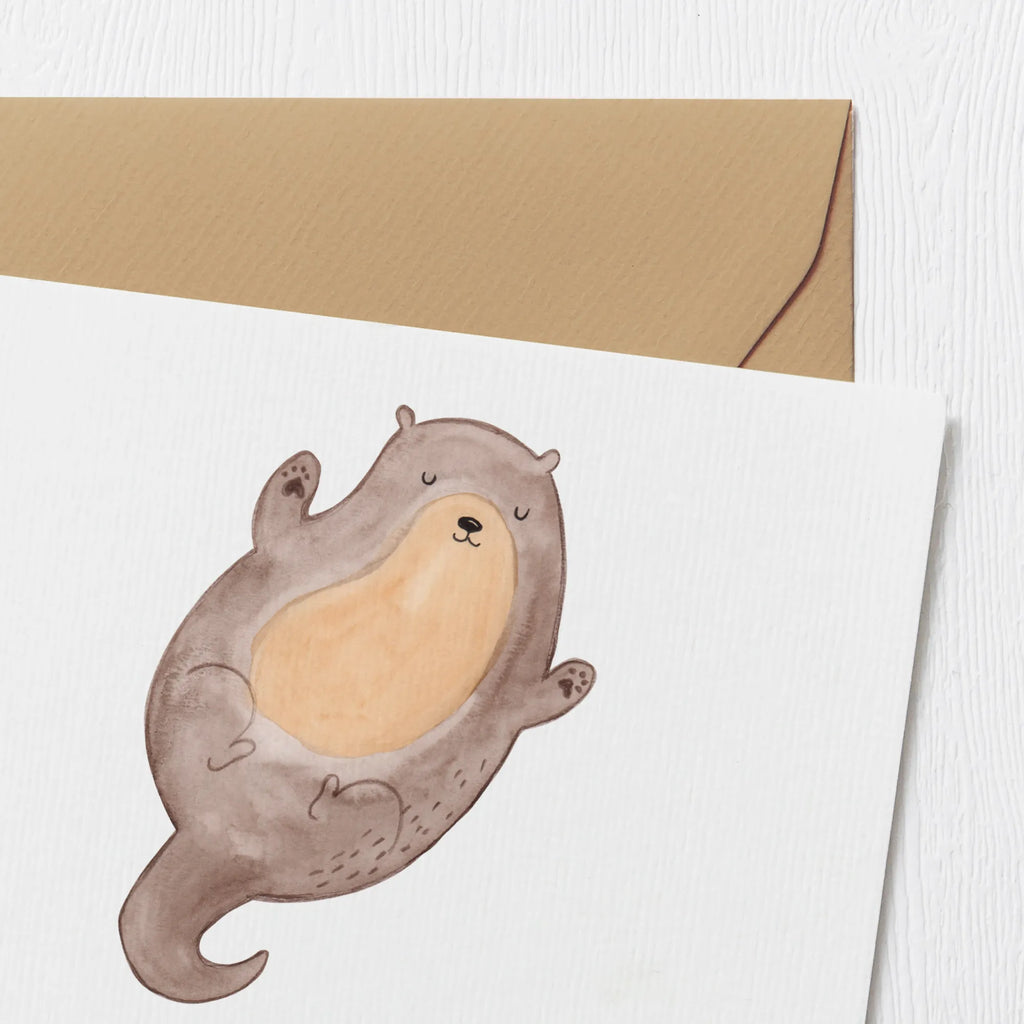 Personalized Deluxe Card otter Embrace Personalisierte Hochzeitskarte, Grußkarte selber drucken, Personalisierte Grußkarte, Grußkarte selbst gestalten, Personalisierte Karte, Grußkarte mit persönlichen Nachrichten, Personalisierte Glückwunschkarte, Personalisierte Einladungskarte, Grußkarte als Geldgeschenk, Personalisiertere Klappkarte, Grußkarte mit Namen, Personalisierte Geburtstagskarte, Grußkarten personalisiert, Otter, Fischotter, Seeotter, Otter Seeotter See Otter