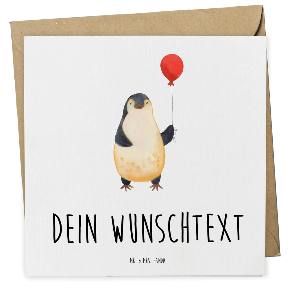 Personalized Deluxe Card Penguin balloon Personalisierte Glückwunschkarte, Personalisierte Einladungskarte, Personalisierte Grußkarte, Personalisierte Geburtstagskarte, Grußkarte selbst gestalten, Grußkarten personalisiert, Personalisiertere Klappkarte, Grußkarte mit Namen, Grußkarte als Geldgeschenk, Grußkarte mit persönlichen Nachrichten, Personalisierte Hochzeitskarte, Grußkarte selber drucken, Personalisierte Karte, Pinguin, Tagträume, Luftballon, Geschenk Freundin, Motivation, Liebe, Pinguine, Geschenkidee, neues Leben, Neustart, Lebenslust, beste Freundin, Glück