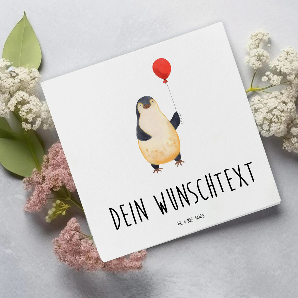 Personalized Deluxe Card Penguin balloon Personalisierte Glückwunschkarte, Personalisierte Einladungskarte, Personalisierte Grußkarte, Personalisierte Geburtstagskarte, Grußkarte selbst gestalten, Grußkarten personalisiert, Personalisiertere Klappkarte, Grußkarte mit Namen, Grußkarte als Geldgeschenk, Grußkarte mit persönlichen Nachrichten, Personalisierte Hochzeitskarte, Grußkarte selber drucken, Personalisierte Karte, Pinguin, Tagträume, Luftballon, Geschenk Freundin, Motivation, Liebe, Pinguine, Geschenkidee, neues Leben, Neustart, Lebenslust, beste Freundin, Glück