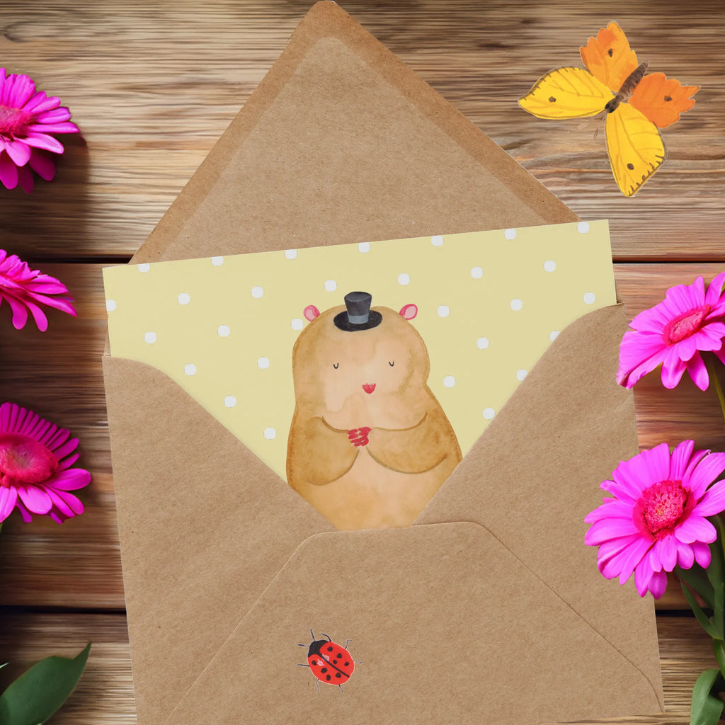 Personalized Deluxe Card hamster cap Personalisierte Glückwunschkarte, Grußkarte als Geldgeschenk, Grußkarte mit Namen, Personalisiertere Klappkarte, Grußkarte selbst gestalten, Personalisierte Hochzeitskarte, Personalisierte Geburtstagskarte, Personalisierte Karte, Grußkarte mit persönlichen Nachrichten, Personalisierte Grußkarte, Grußkarte selber drucken, Personalisierte Einladungskarte, Grußkarten personalisiert, Tiermotive, Gute Laune, lustige Sprüche, Tiere, Hut, Zylinder, Zwerghamster, Magier, Hamster, Zauberer