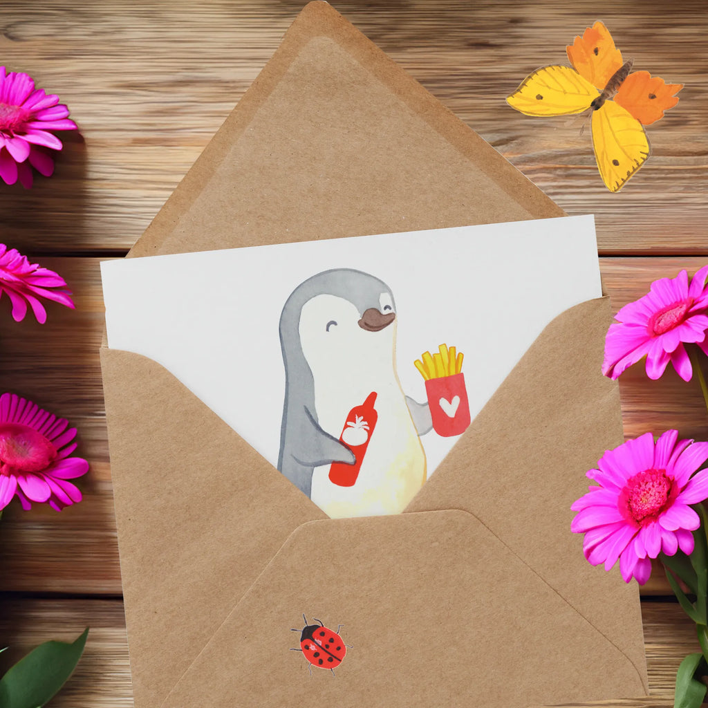 Personalisierte Deluxe Karte Pinguin Pommes Personalisierte Glückwunschkarte, Personalisierte Einladungskarte, Personalisierte Geburtstagskarte, Grußkarte selber drucken, Personalisiertere Klappkarte, Grußkarte mit Namen, Grußkarten personalisiert, Grußkarte als Geldgeschenk, Grußkarte selbst gestalten, Personalisierte Hochzeitskarte, Personalisierte Grußkarte, Grußkarte mit persönlichen Nachrichten, Personalisierte Karte, Liebe, Partner, Freund, Freundin, Ehemann, Ehefrau, Heiraten, Verlobung, Heiratsantrag, Liebesgeschenk, Jahrestag, Hocheitstag, Mitbringsel, Geschenk für Freundin, Geschenk für Frauen, für Männer, Liebesbeweis, Geschenk für Partner, Hochzeitstag, Valentinstag, für Ehemann