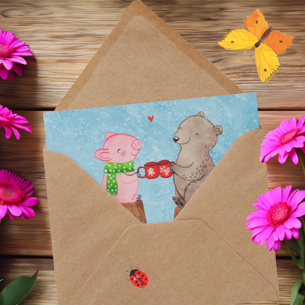 Personalisierte Deluxe Karte Glühschwein Sause Grußkarte als Geldgeschenk, Grußkarte selber drucken, Grußkarte mit Namen, Personalisierte Glückwunschkarte, Grußkarte mit persönlichen Nachrichten, Personalisierte Karte, Grußkarten personalisiert, Personalisierte Grußkarte, Personalisiertere Klappkarte, Grußkarte selbst gestalten, Personalisierte Einladungskarte, Personalisierte Geburtstagskarte, Personalisierte Hochzeitskarte, Winter, Weihnachten, Weihnachtsdeko, Nikolaus, Advent, Heiligabend, Wintermotiv, Weihnachtszeit, Schwein, Prost, Bär, Alles Gute