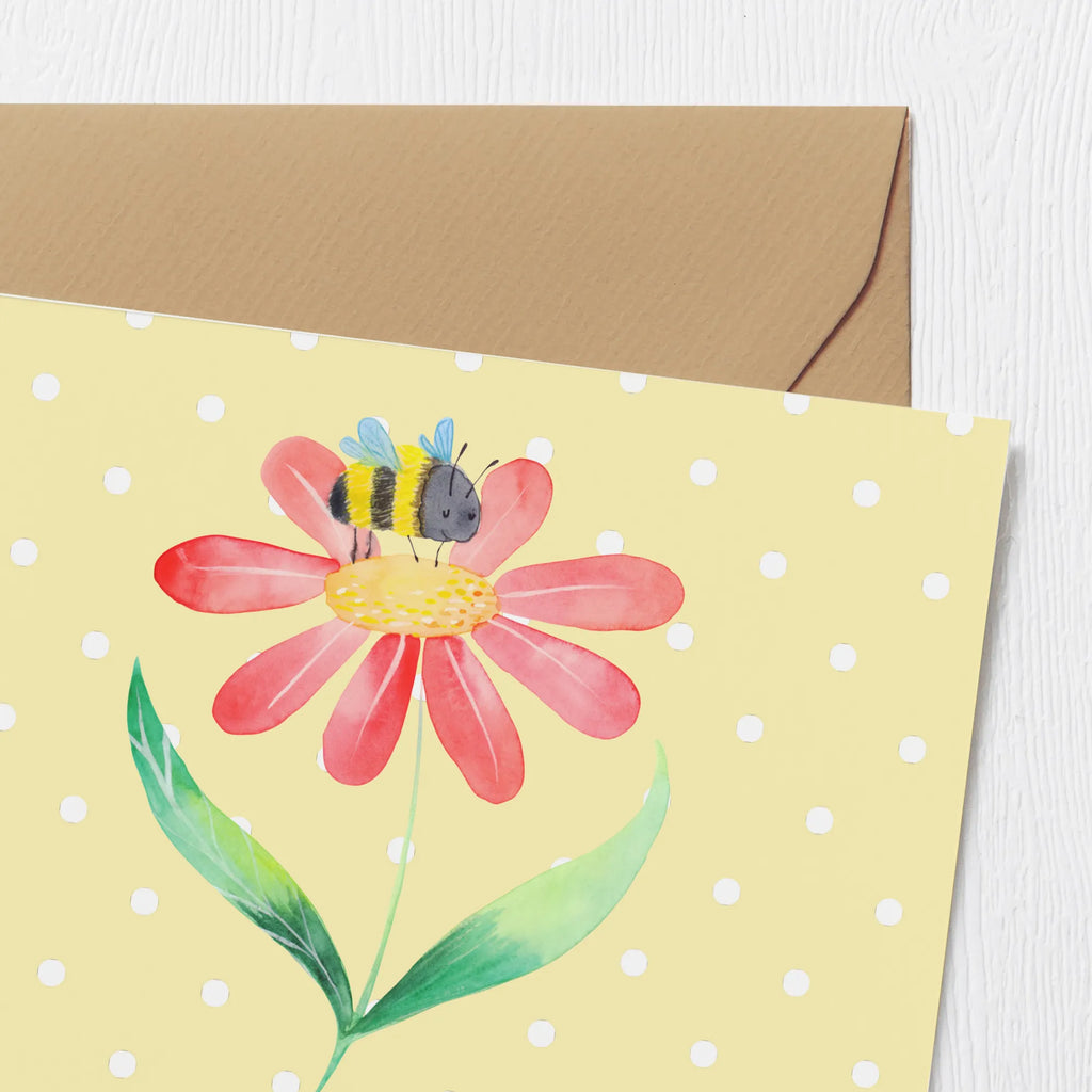 Personalized Deluxe Card bumblebee flower Personalisierte Glückwunschkarte, Personalisierte Einladungskarte, Grußkarte selbst gestalten, Personalisiertere Klappkarte, Grußkarte mit Namen, Personalisierte Karte, Grußkarte mit persönlichen Nachrichten, Personalisierte Hochzeitskarte, Grußkarte als Geldgeschenk, Grußkarten personalisiert, Personalisierte Grußkarte, Grußkarte selber drucken, Personalisierte Geburtstagskarte, Tiermotive, Gute Laune, lustige Sprüche, Tiere, Hummeln, Wespe, Blume, Feld, Biene, Hummel, Natur, Flauschig