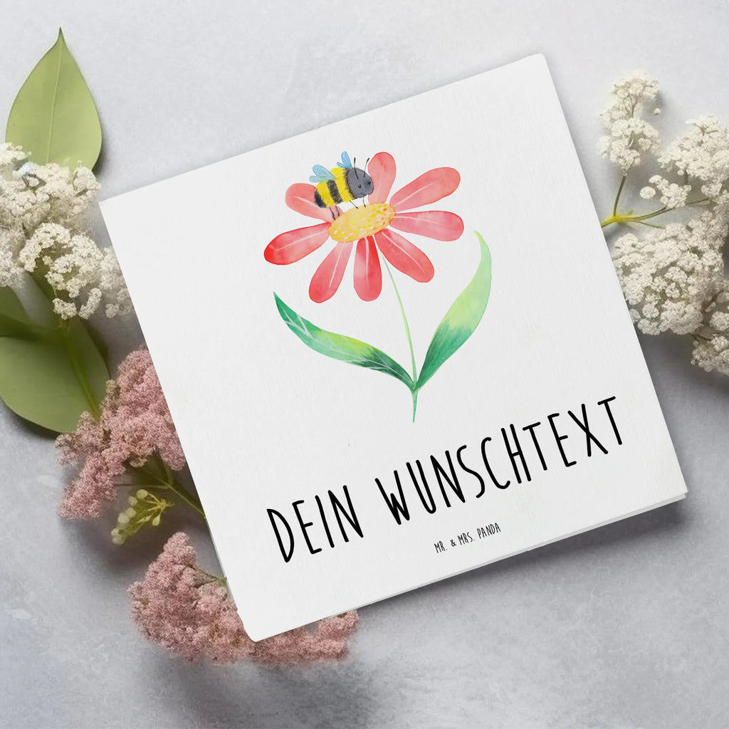 Personalized Deluxe Card bumblebee flower Personalisierte Glückwunschkarte, Personalisierte Einladungskarte, Grußkarte selbst gestalten, Personalisiertere Klappkarte, Grußkarte mit Namen, Personalisierte Karte, Grußkarte mit persönlichen Nachrichten, Personalisierte Hochzeitskarte, Grußkarte als Geldgeschenk, Grußkarten personalisiert, Personalisierte Grußkarte, Grußkarte selber drucken, Personalisierte Geburtstagskarte, Tiermotive, Gute Laune, lustige Sprüche, Tiere, Hummeln, Wespe, Blume, Feld, Biene, Hummel, Natur, Flauschig