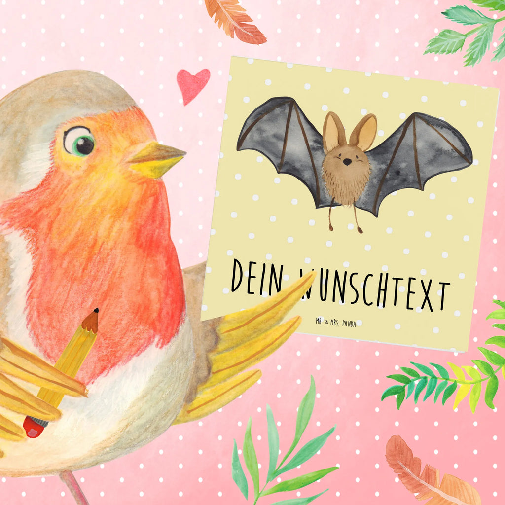 Personalized Deluxe Card bat wing Personalisierte Hochzeitskarte, Grußkarte als Geldgeschenk, Grußkarte selbst gestalten, Personalisierte Glückwunschkarte, Personalisiertere Klappkarte, Personalisierte Geburtstagskarte, Personalisierte Einladungskarte, Personalisierte Grußkarte, Grußkarte selber drucken, Personalisierte Karte, Grußkarten personalisiert, Grußkarte mit persönlichen Nachrichten, Grußkarte mit Namen, Tiermotive, Gute Laune, lustige Sprüche, Tiere