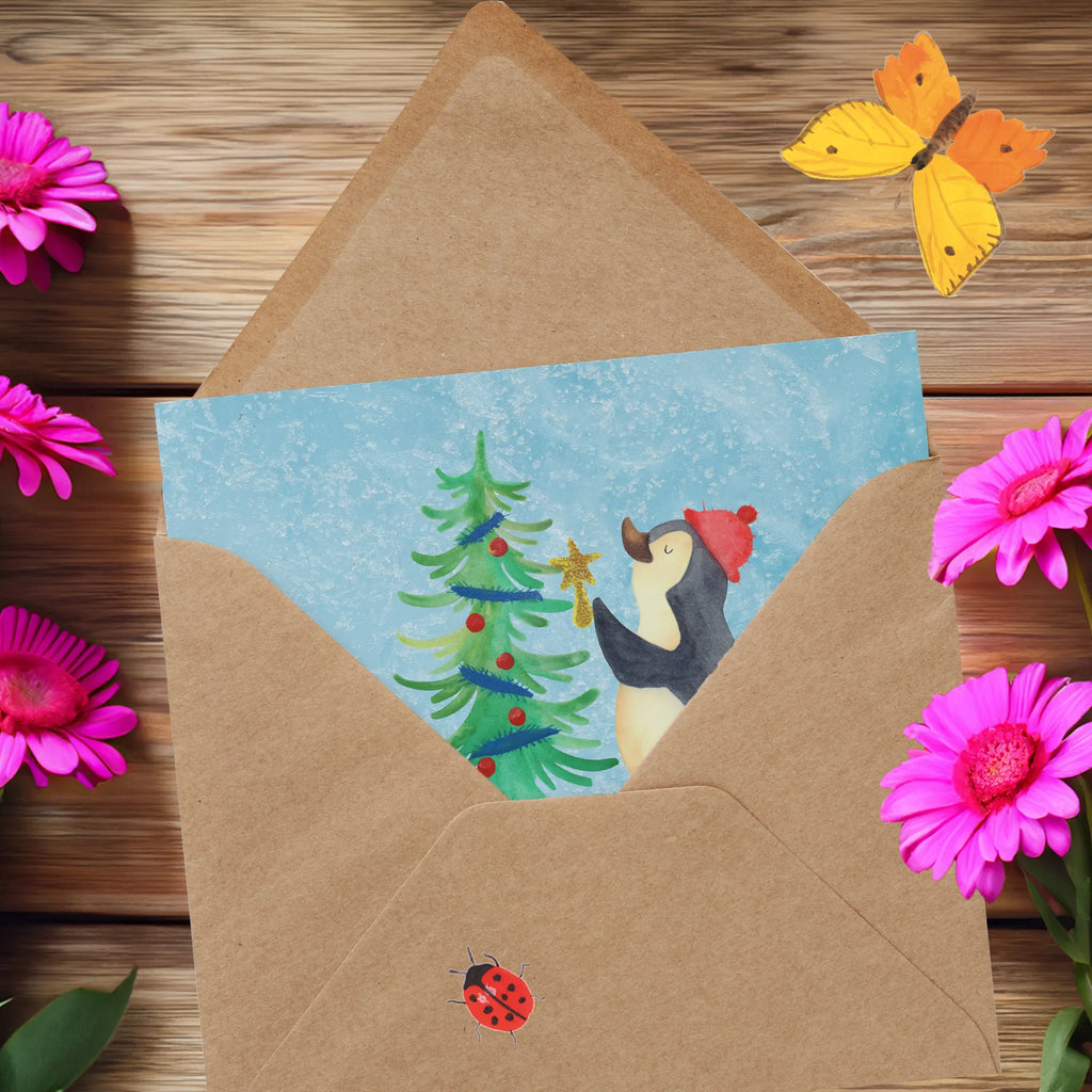 Personalisierte Deluxe Karte Pinguin Weihnachtsbaum Personalisierte Hochzeitskarte, Personalisierte Grußkarte, Personalisiertere Klappkarte, Personalisierte Einladungskarte, Grußkarten personalisiert, Personalisierte Geburtstagskarte, Grußkarte als Geldgeschenk, Grußkarte mit Namen, Personalisierte Glückwunschkarte, Grußkarte selber drucken, Personalisierte Karte, Grußkarte selbst gestalten, Grußkarte mit persönlichen Nachrichten, Winter, Weihnachten, Weihnachtsdeko, Nikolaus, Advent, Heiligabend, Wintermotiv, Pinguin