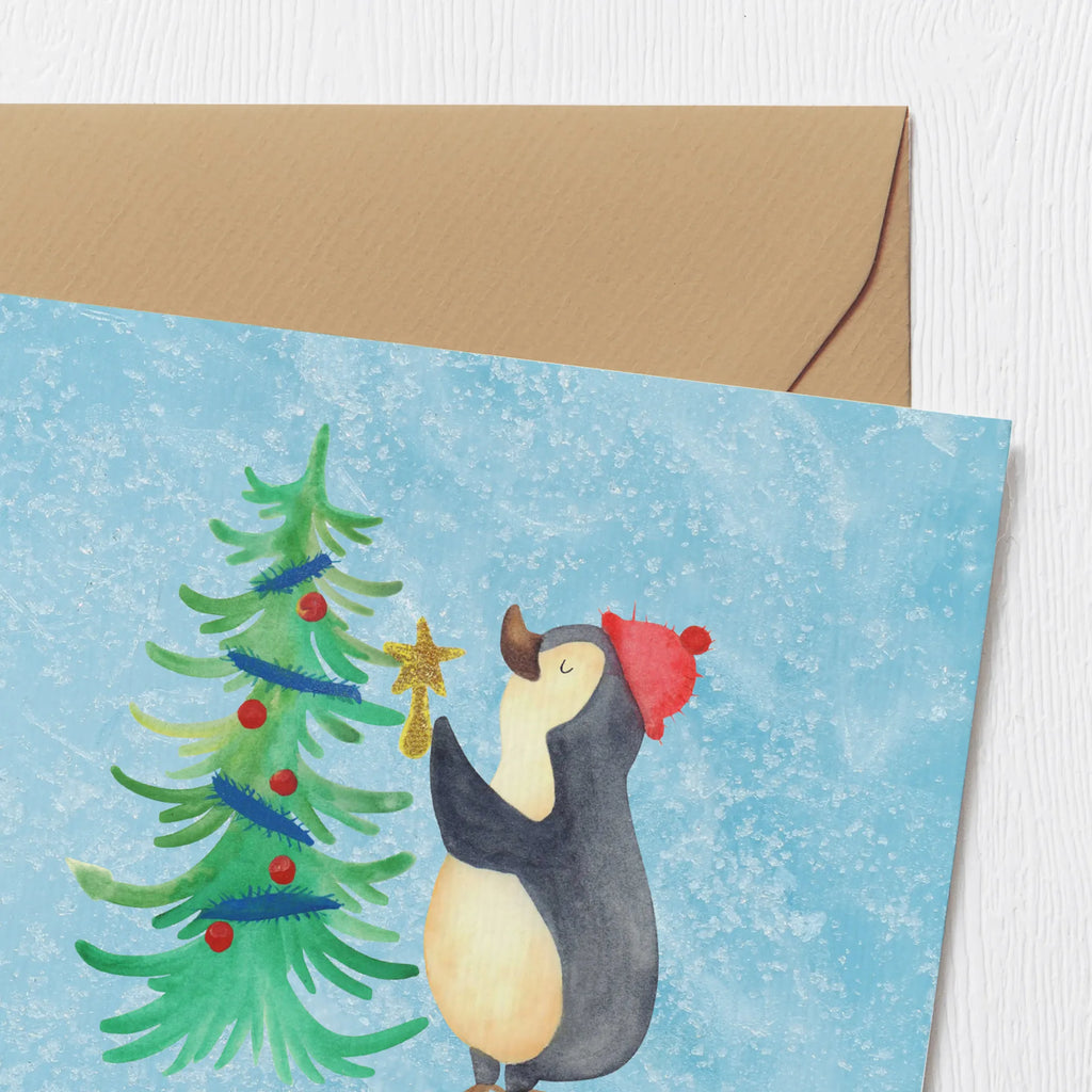 Personalisierte Deluxe Karte Pinguin Weihnachtsbaum Personalisierte Hochzeitskarte, Personalisierte Grußkarte, Personalisiertere Klappkarte, Personalisierte Einladungskarte, Grußkarten personalisiert, Personalisierte Geburtstagskarte, Grußkarte als Geldgeschenk, Grußkarte mit Namen, Personalisierte Glückwunschkarte, Grußkarte selber drucken, Personalisierte Karte, Grußkarte selbst gestalten, Grußkarte mit persönlichen Nachrichten, Winter, Weihnachten, Weihnachtsdeko, Nikolaus, Advent, Heiligabend, Wintermotiv, Pinguin