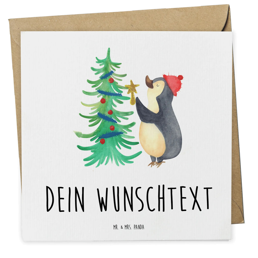Personalisierte Deluxe Karte Pinguin Weihnachtsbaum Personalisierte Hochzeitskarte, Personalisierte Grußkarte, Personalisiertere Klappkarte, Personalisierte Einladungskarte, Grußkarten personalisiert, Personalisierte Geburtstagskarte, Grußkarte als Geldgeschenk, Grußkarte mit Namen, Personalisierte Glückwunschkarte, Grußkarte selber drucken, Personalisierte Karte, Grußkarte selbst gestalten, Grußkarte mit persönlichen Nachrichten, Winter, Weihnachten, Weihnachtsdeko, Nikolaus, Advent, Heiligabend, Wintermotiv, Pinguin