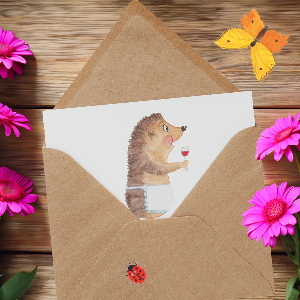 Personalized Deluxe Card Hedgehog wine Grußkarte selber drucken, Personalisierte Grußkarte, Personalisierte Karte, Grußkarte mit persönlichen Nachrichten, Personalisierte Einladungskarte, Personalisierte Geburtstagskarte, Personalisierte Glückwunschkarte, Grußkarte mit Namen, Grußkarte selbst gestalten, Grußkarte als Geldgeschenk, Personalisierte Hochzeitskarte, Personalisiertere Klappkarte, Grußkarten personalisiert, Tiermotive, Gute Laune, lustige Sprüche, Tiere, Weißwein, Weinglas, Igel, Rotwein, Wein Deko, Geschenk Weintrinker, Geschenk Weinliebhaber, Wein Spruch, Wein trinken