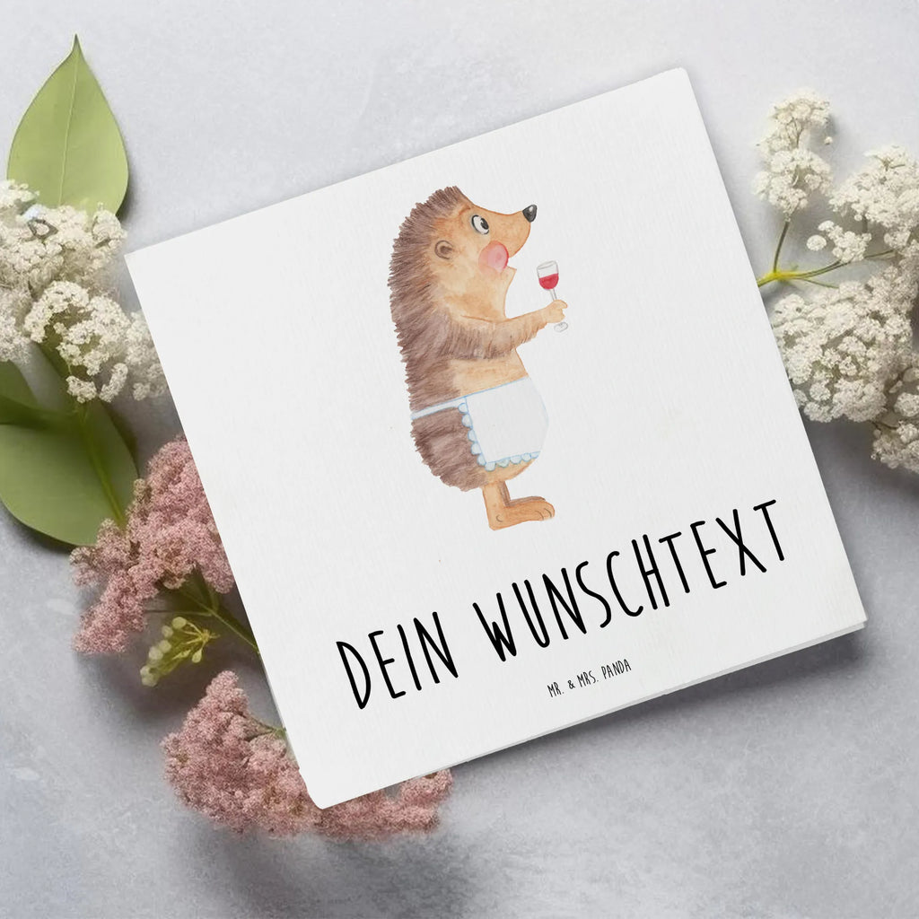 Personalized Deluxe Card Hedgehog wine Grußkarte selber drucken, Personalisierte Grußkarte, Personalisierte Karte, Grußkarte mit persönlichen Nachrichten, Personalisierte Einladungskarte, Personalisierte Geburtstagskarte, Personalisierte Glückwunschkarte, Grußkarte mit Namen, Grußkarte selbst gestalten, Grußkarte als Geldgeschenk, Personalisierte Hochzeitskarte, Personalisiertere Klappkarte, Grußkarten personalisiert, Tiermotive, Gute Laune, lustige Sprüche, Tiere, Weißwein, Weinglas, Igel, Rotwein, Wein Deko, Geschenk Weintrinker, Geschenk Weinliebhaber, Wein Spruch, Wein trinken