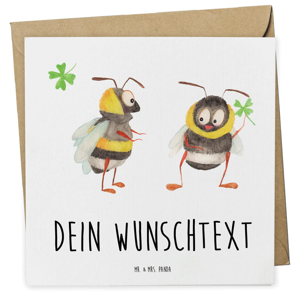Personalized Deluxe Card bumblebees shamrock Personalisierte Hochzeitskarte, Grußkarte selber drucken, Grußkarte selbst gestalten, Grußkarten personalisiert, Personalisierte Grußkarte, Personalisierte Geburtstagskarte, Personalisiertere Klappkarte, Grußkarte mit persönlichen Nachrichten, Grußkarte mit Namen, Grußkarte als Geldgeschenk, Personalisierte Einladungskarte, Personalisierte Glückwunschkarte, Personalisierte Karte, Tiermotive, Gute Laune, lustige Sprüche, Tiere, Spruch schön, Spruch positiv, Hummel, Biene Deko, glücklich sein, glücklich werden, Biene, Spruch fröhlich