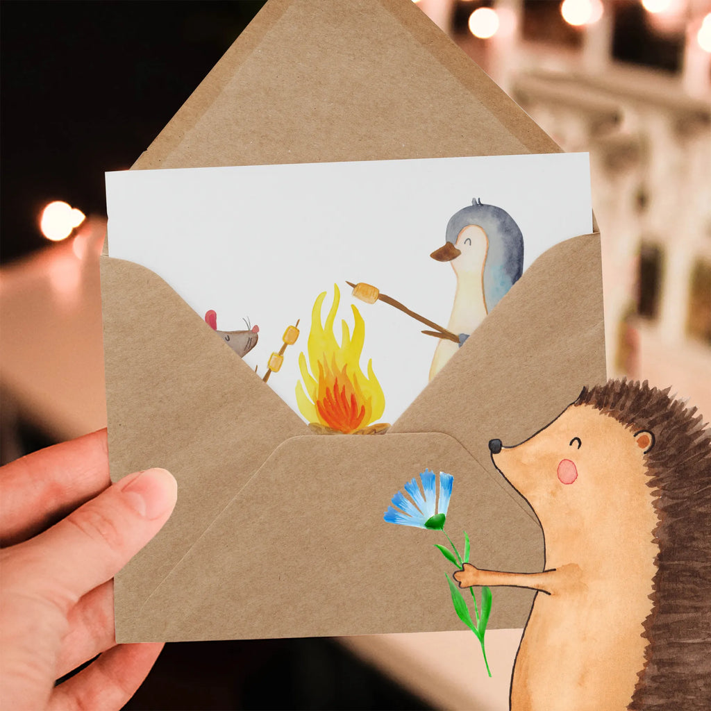 Personalisierte Deluxe Karte Pinguin Lagerfeuer Personalisierte Glückwunschkarte, Personalisierte Hochzeitskarte, Personalisierte Grußkarte, Grußkarte selbst gestalten, Grußkarte als Geldgeschenk, Grußkarte mit persönlichen Nachrichten, Grußkarten personalisiert, Grußkarte mit Namen, Grußkarte selber drucken, Personalisierte Karte, Personalisierte Einladungskarte, Personalisiertere Klappkarte, Personalisierte Geburtstagskarte, Pinguin, Büro, Liebe, Leben, grillen, Job, Maus, Neustart, Arbeit, Lebensmotivation, Feuer, Büroalltag, Lebensspruch, Marshmallows, Lagerfeuer, Pinguine, Motivation