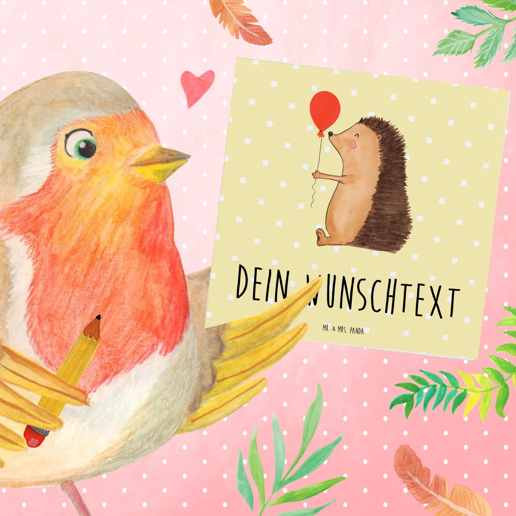 Personalized Deluxe Card Hedgehog balloon Grußkarten personalisiert, Personalisierte Geburtstagskarte, Grußkarte mit Namen, Grußkarte selbst gestalten, Personalisierte Hochzeitskarte, Grußkarte mit persönlichen Nachrichten, Grußkarte selber drucken, Grußkarte als Geldgeschenk, Personalisiertere Klappkarte, Personalisierte Einladungskarte, Personalisierte Glückwunschkarte, Personalisierte Grußkarte, Personalisierte Karte, Tiermotive, Gute Laune, lustige Sprüche, Tiere, Geburtstagskind, Herzlichen Glückwunsch, Glückwunsch, Ballon, Geburtstag, Igel, Happy Birthday
