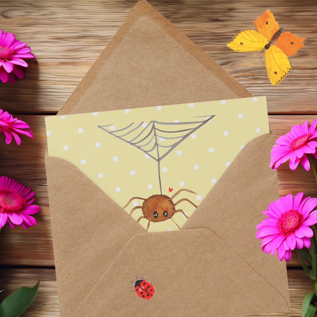 Personalized Deluxe Card Spider Agathe Love Personalisierte Geburtstagskarte, Grußkarte selber drucken, Personalisierte Grußkarte, Grußkarte selbst gestalten, Grußkarten personalisiert, Personalisierte Karte, Personalisiertere Klappkarte, Personalisierte Glückwunschkarte, Grußkarte mit Namen, Grußkarte als Geldgeschenk, Grußkarte mit persönlichen Nachrichten, Personalisierte Hochzeitskarte, Personalisierte Einladungskarte, Spinne Agathe, Spinne, Agathe, Videos, Merchandise, Liebesgeschenk, Liebesbeweis, Verliebt, Liebe