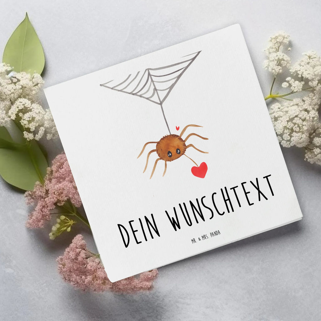 Personalized Deluxe Card Spider Agathe Love Personalisierte Geburtstagskarte, Grußkarte selber drucken, Personalisierte Grußkarte, Grußkarte selbst gestalten, Grußkarten personalisiert, Personalisierte Karte, Personalisiertere Klappkarte, Personalisierte Glückwunschkarte, Grußkarte mit Namen, Grußkarte als Geldgeschenk, Grußkarte mit persönlichen Nachrichten, Personalisierte Hochzeitskarte, Personalisierte Einladungskarte, Spinne Agathe, Spinne, Agathe, Videos, Merchandise, Liebesgeschenk, Liebesbeweis, Verliebt, Liebe