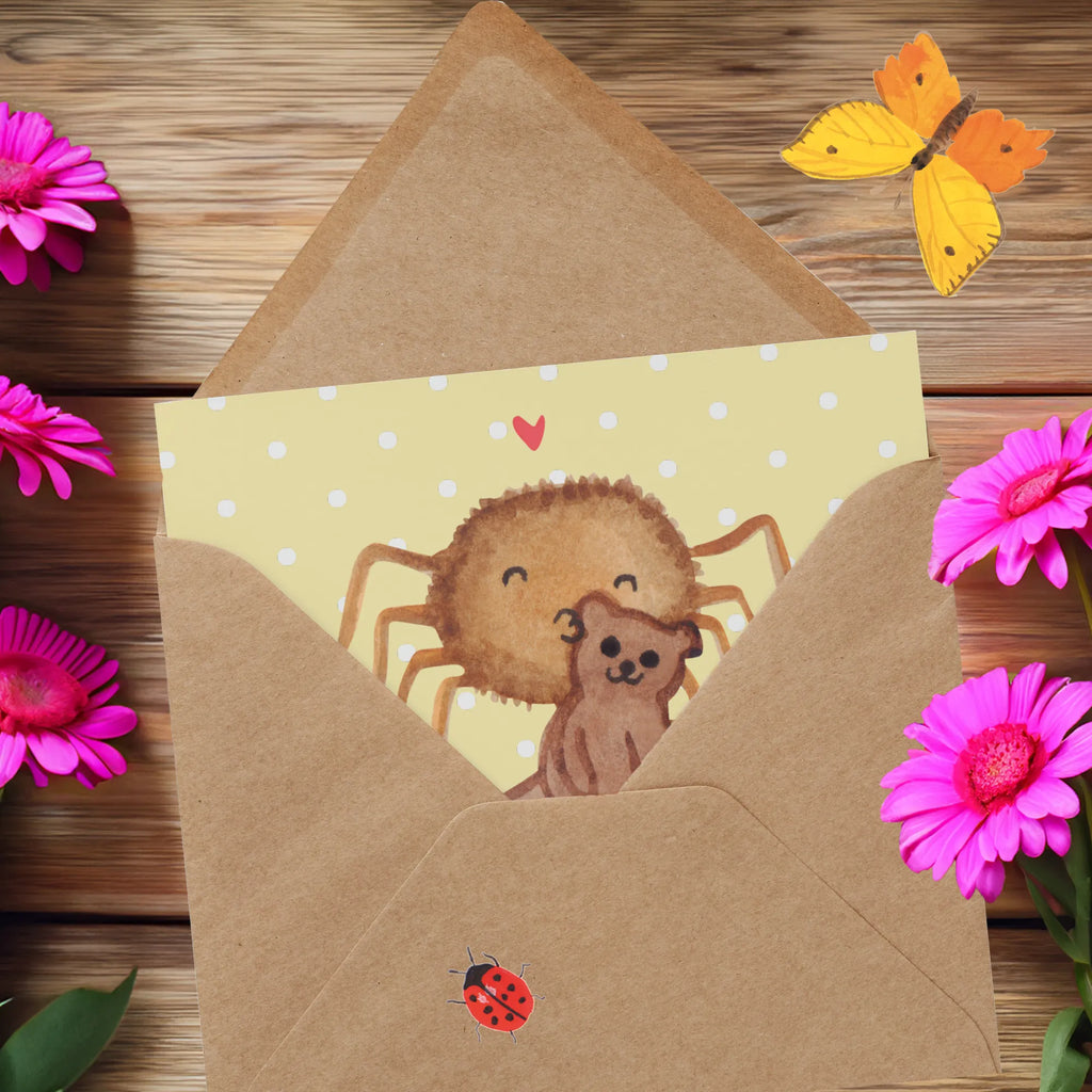 Personalisierte Deluxe Karte Spinne Agathe Teddy Grußkarten personalisiert, Personalisierte Karte, Grußkarte selber drucken, Grußkarte mit Namen, Grußkarte als Geldgeschenk, Grußkarte selbst gestalten, Personalisierte Hochzeitskarte, Personalisiertere Klappkarte, Personalisierte Einladungskarte, Personalisierte Grußkarte, Grußkarte mit persönlichen Nachrichten, Personalisierte Glückwunschkarte, Personalisierte Geburtstagskarte, Spinne Agathe, Spinne, Agathe, Videos, Merchandise, Miteinander, Dankeschön, Teddy, Liebesgeschenk, Freundschaft, Treue, Verliebt, Liebesbeweis