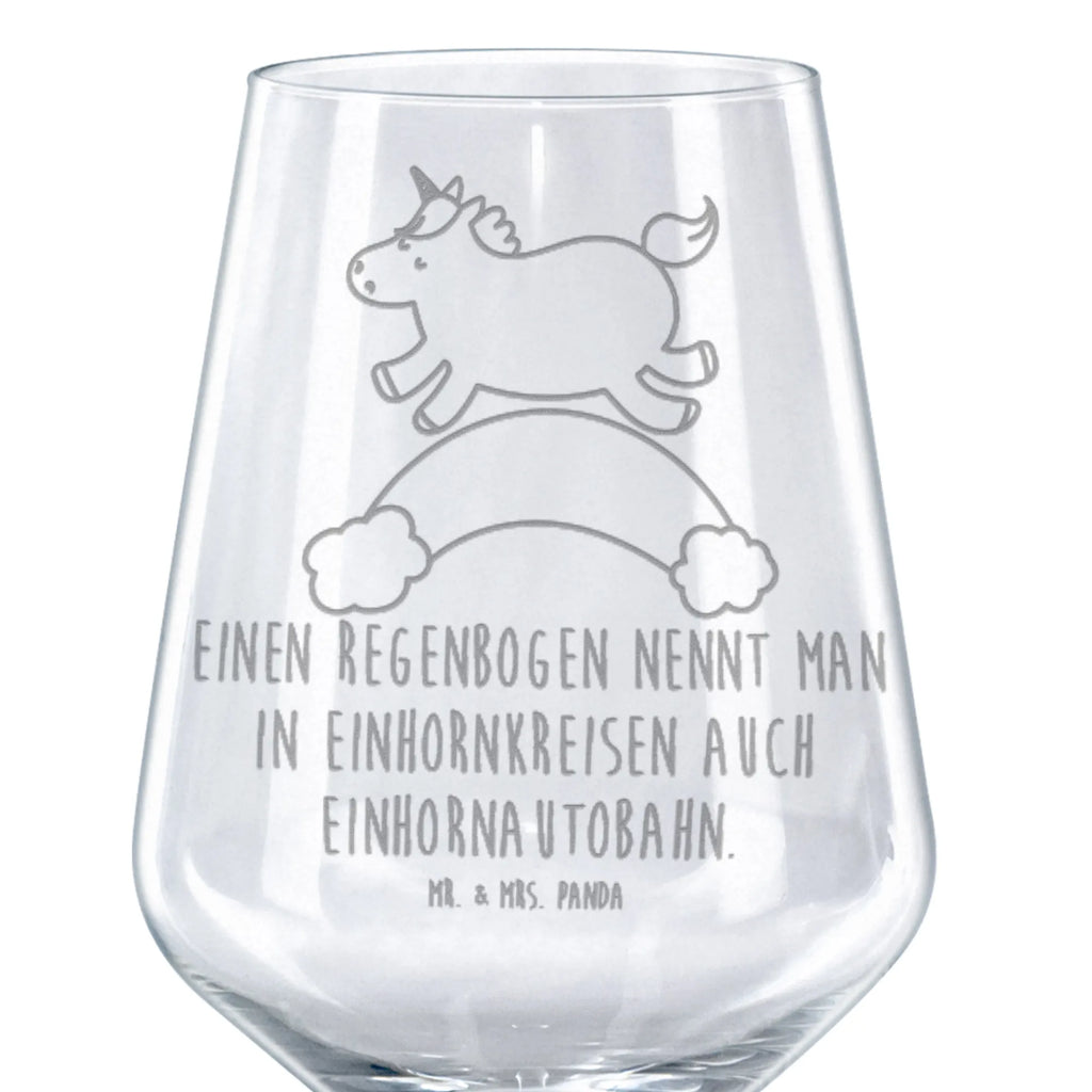 Kieliszek do czerwonego wina jednorożec tęcza Jednorożec, jednorożce, dekoracje jednorożca, jednorożec