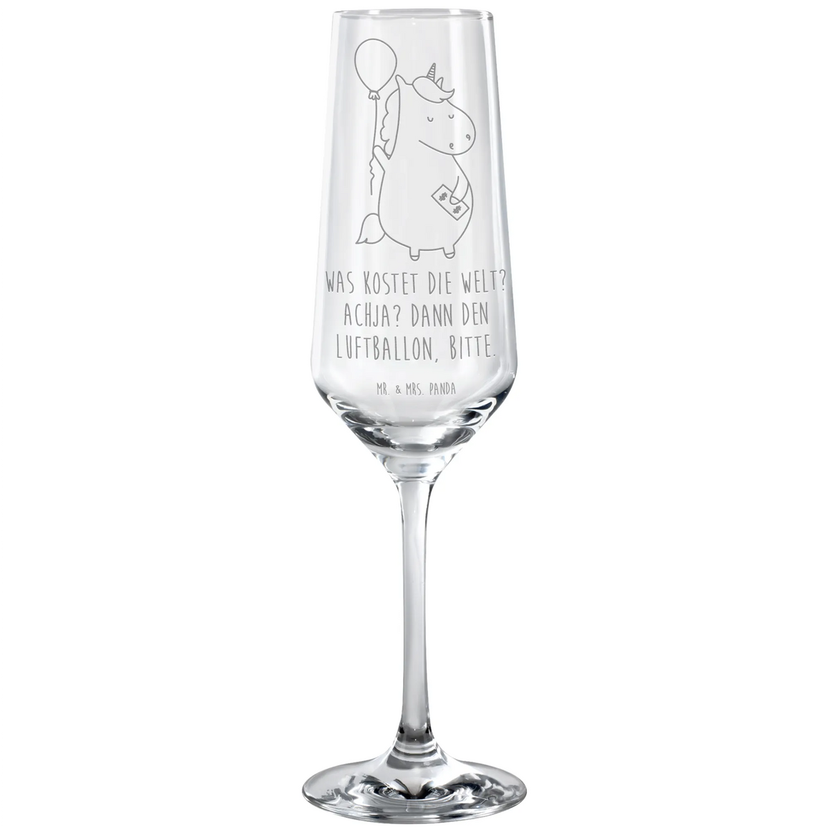 Sektglas Einhorn Luftballon Sektglas mit Gravur, dekorglas, Champagnerglas, Schaumweinglas, Geschenkglas, Sektglas graviert, Sektflöte, Sektglas, Glas, Trinkglas, Proseccoglas, graviertes sektglas, Flute Glas, Sektkelch, Kelchglas, Unicorn, Einhorn, Einhörner, Einhorn Deko, Geschenk, Luftballon, Lebenslust, Freundin, Freude, Geld