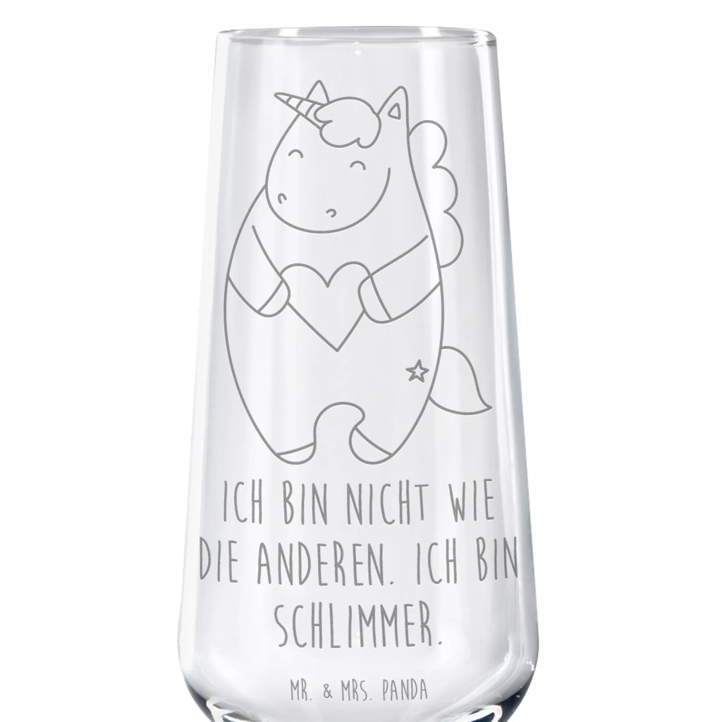 Sparkling wine glass unicorn Heart Sektglas, Sektglas mit Gravur, Spülmaschinenfeste Sektgläser, Einhorn, Einhörner, Einhorn Deko, Pegasus, Unicorn, Herz, schlimm, böse, witzig, lustig, Freundin, anders, bunt