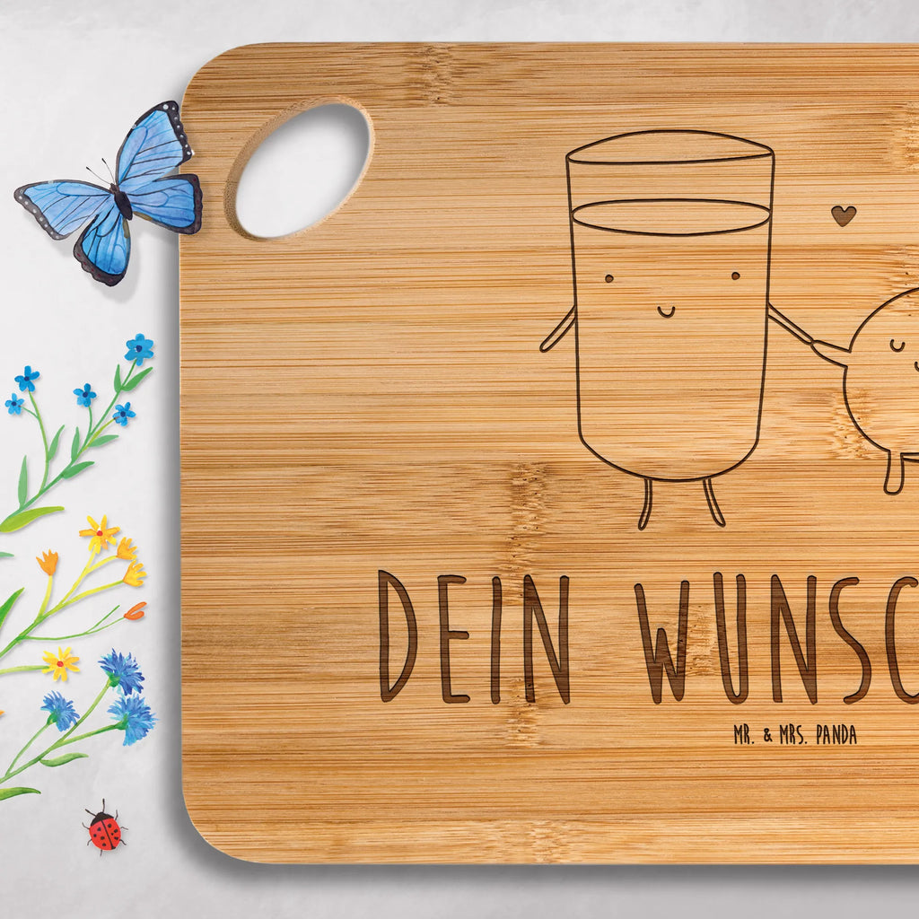 Personalized Cutting Board milk biscuit small animals, cute, funny, cute animal motives, hand drawn, small world, funny sayings, good mood, happy, gifts, gift ideas, special gifts, animal lover, card, milk, cookies, romantic, cookie, motif sweet, biscuit, Milk, invitation breakfast, coffee, perfect couple