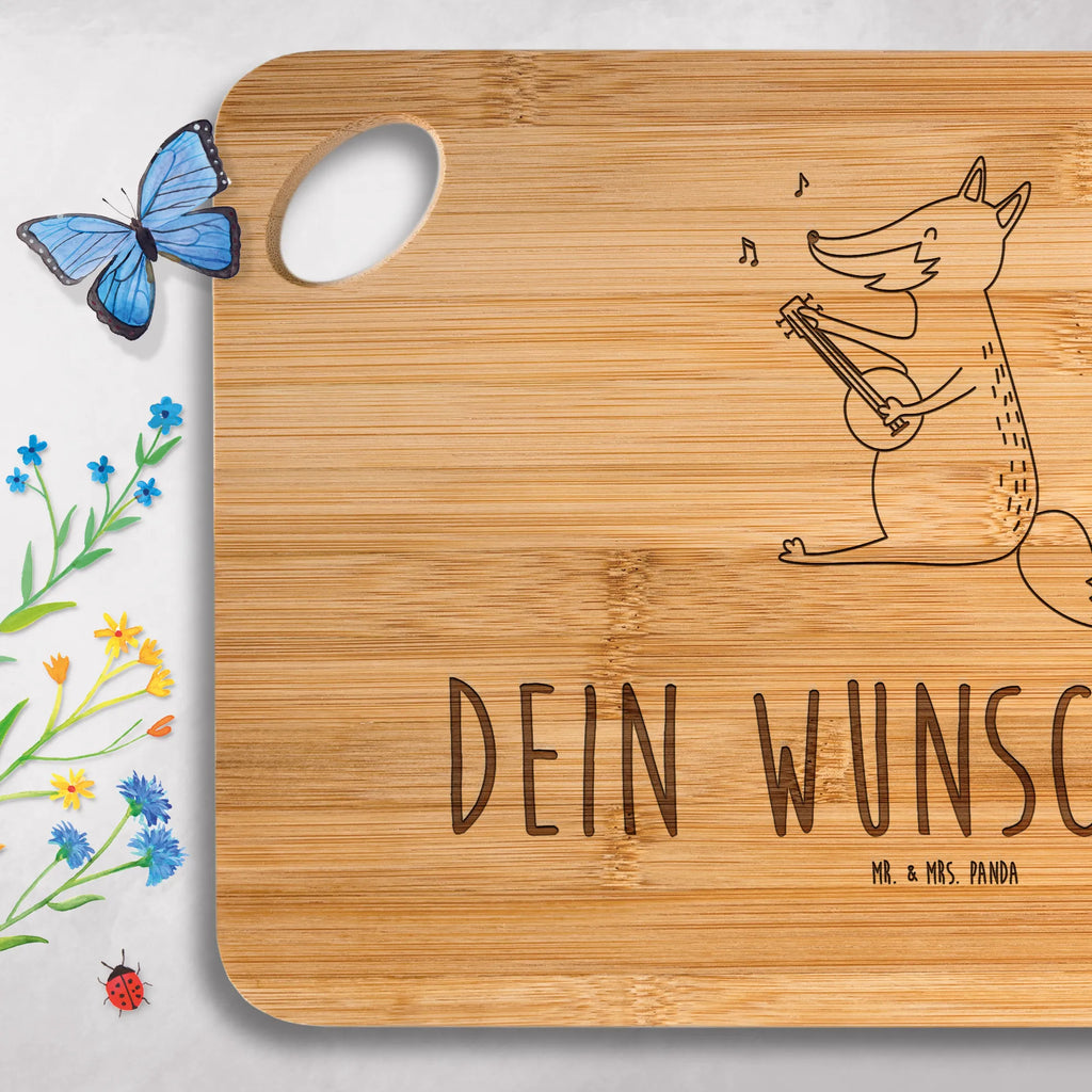 Spersonalizowana deska do krojenia Lis gitara Lis