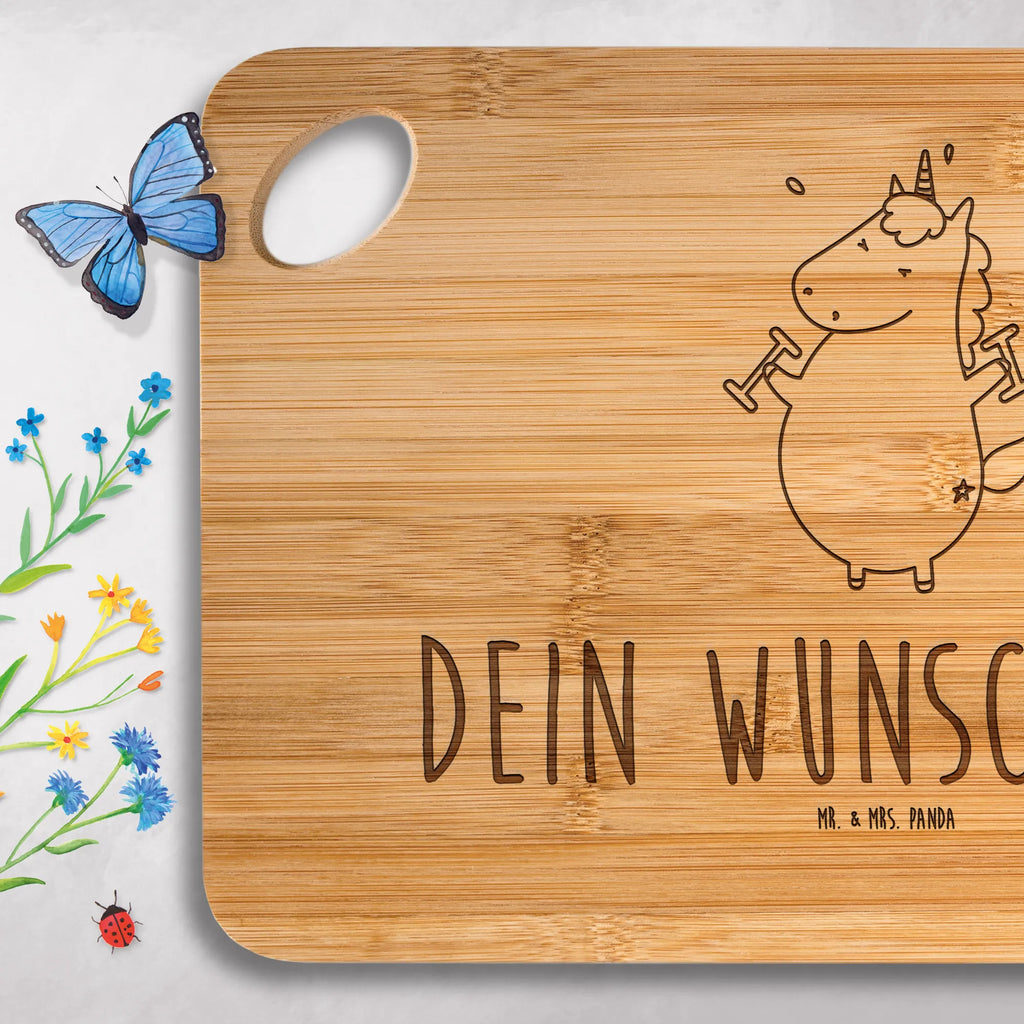 Spersonalizowana deska do krojenia jednorożec Fitness Jednorożec, jednorożce, dekoracje jednorożca, jednorożec